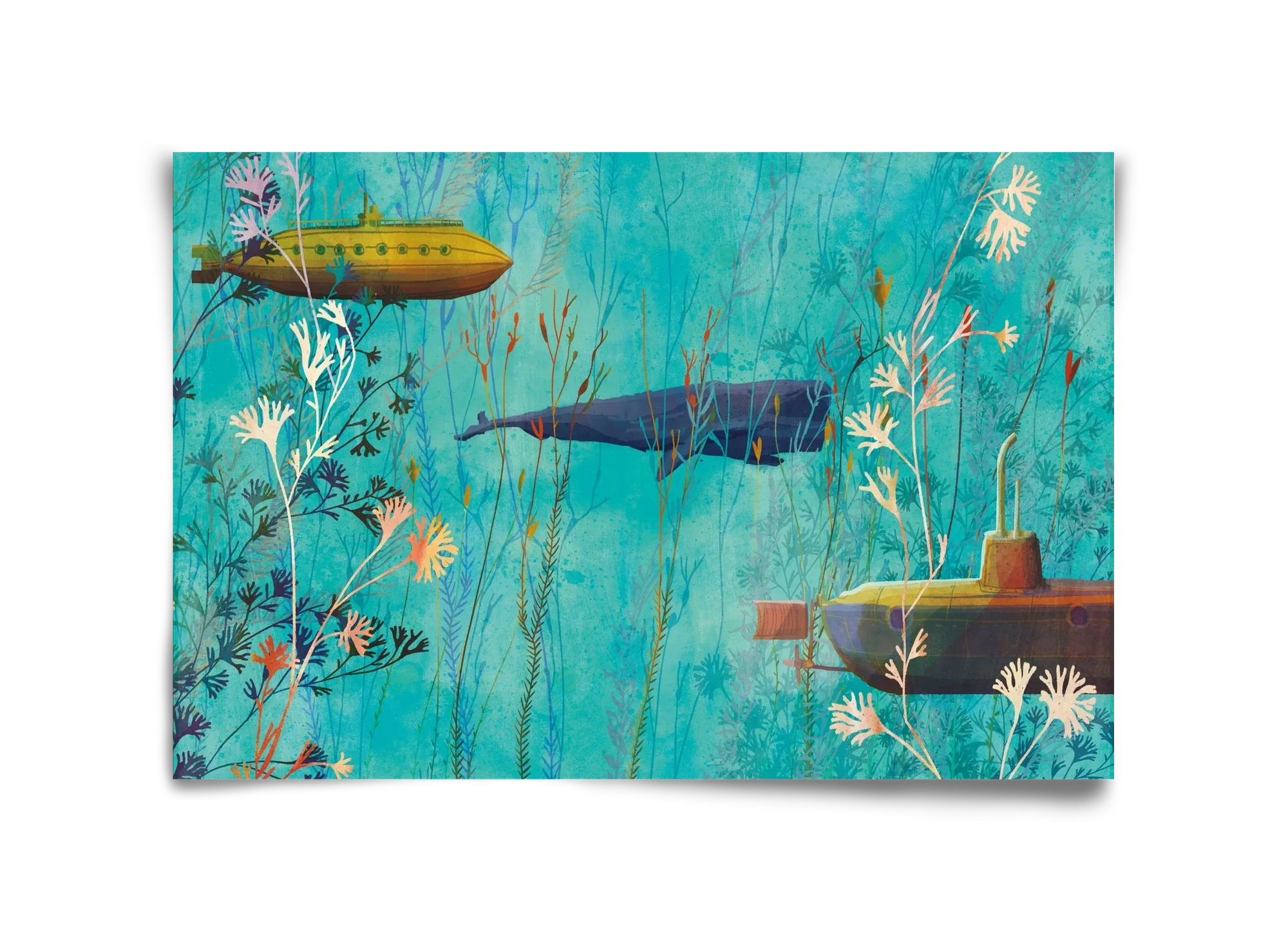 Whales and submarines - artbridge