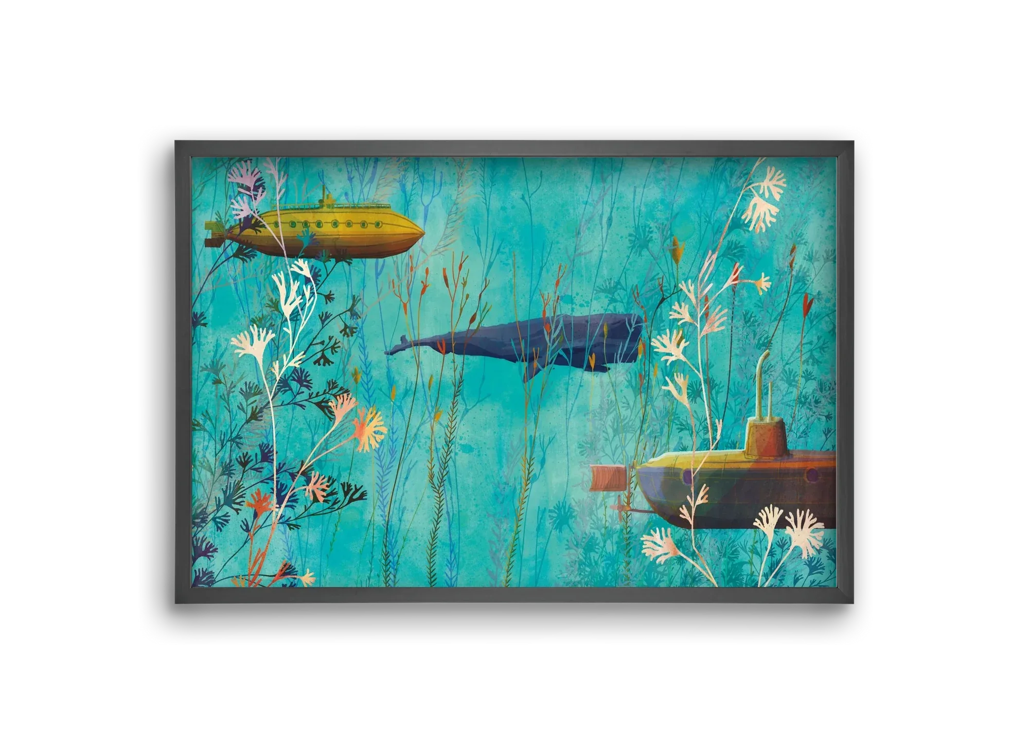 Whales and submarines - artbridge