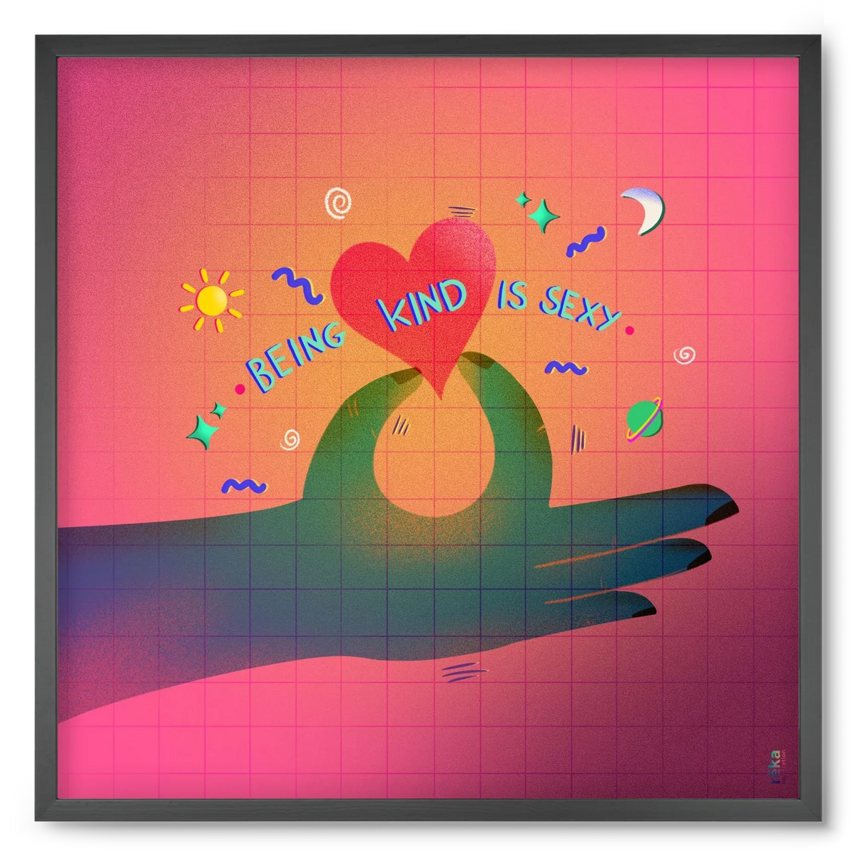 being kind is sexy - artbridge