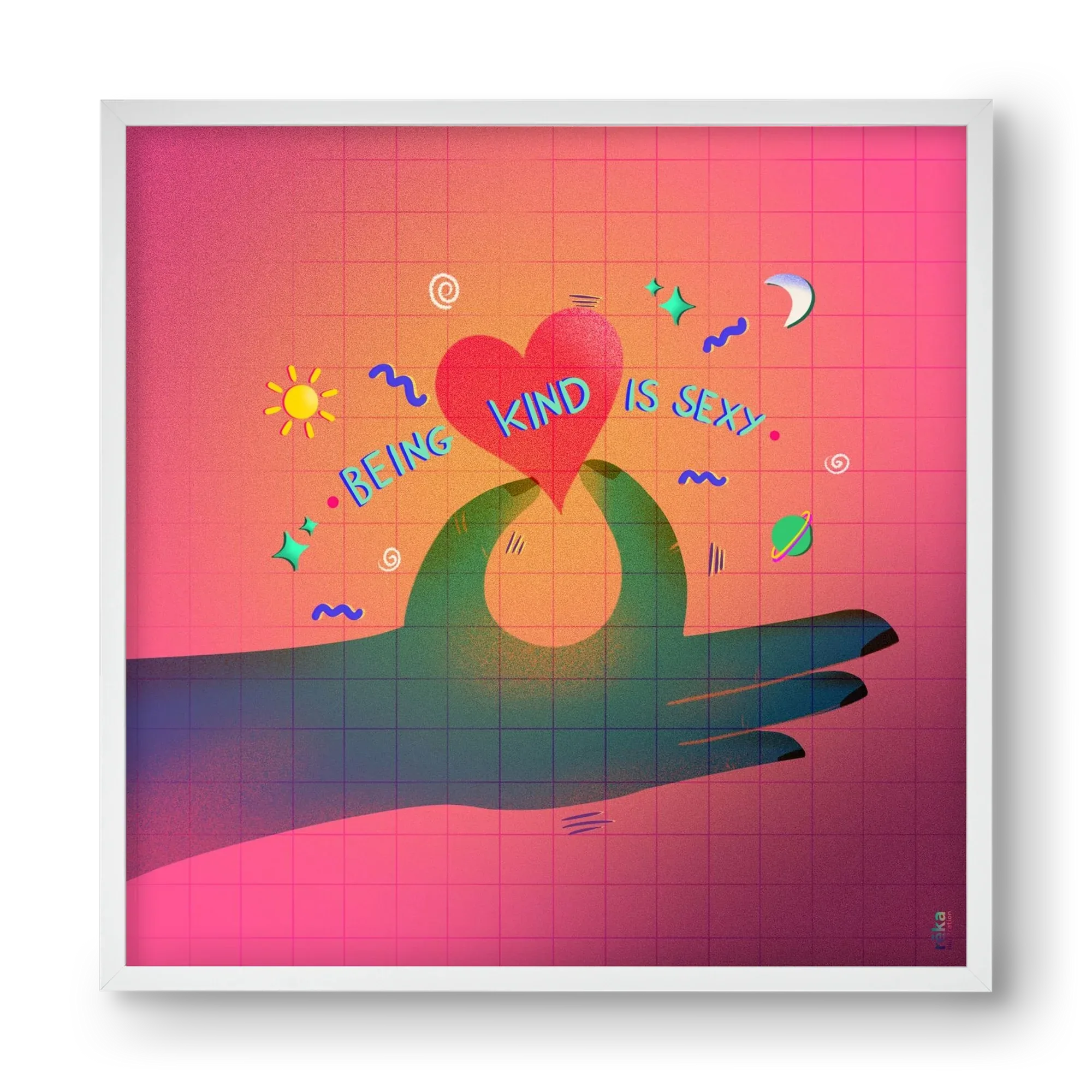 being kind is sexy - artbridge
