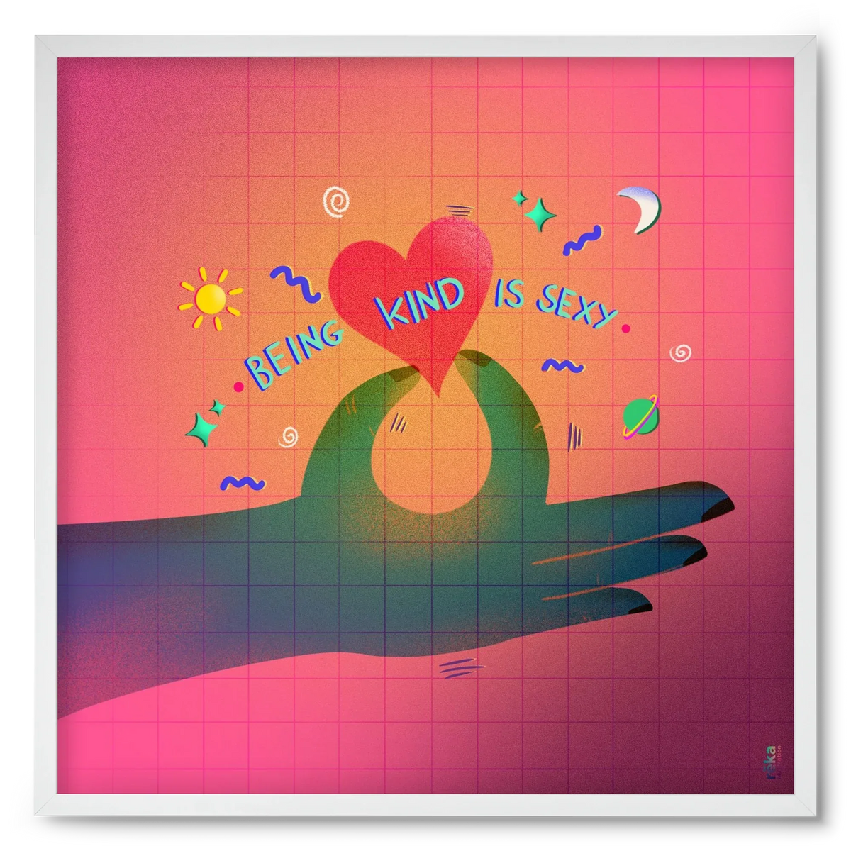 being kind is sexy - artbridge