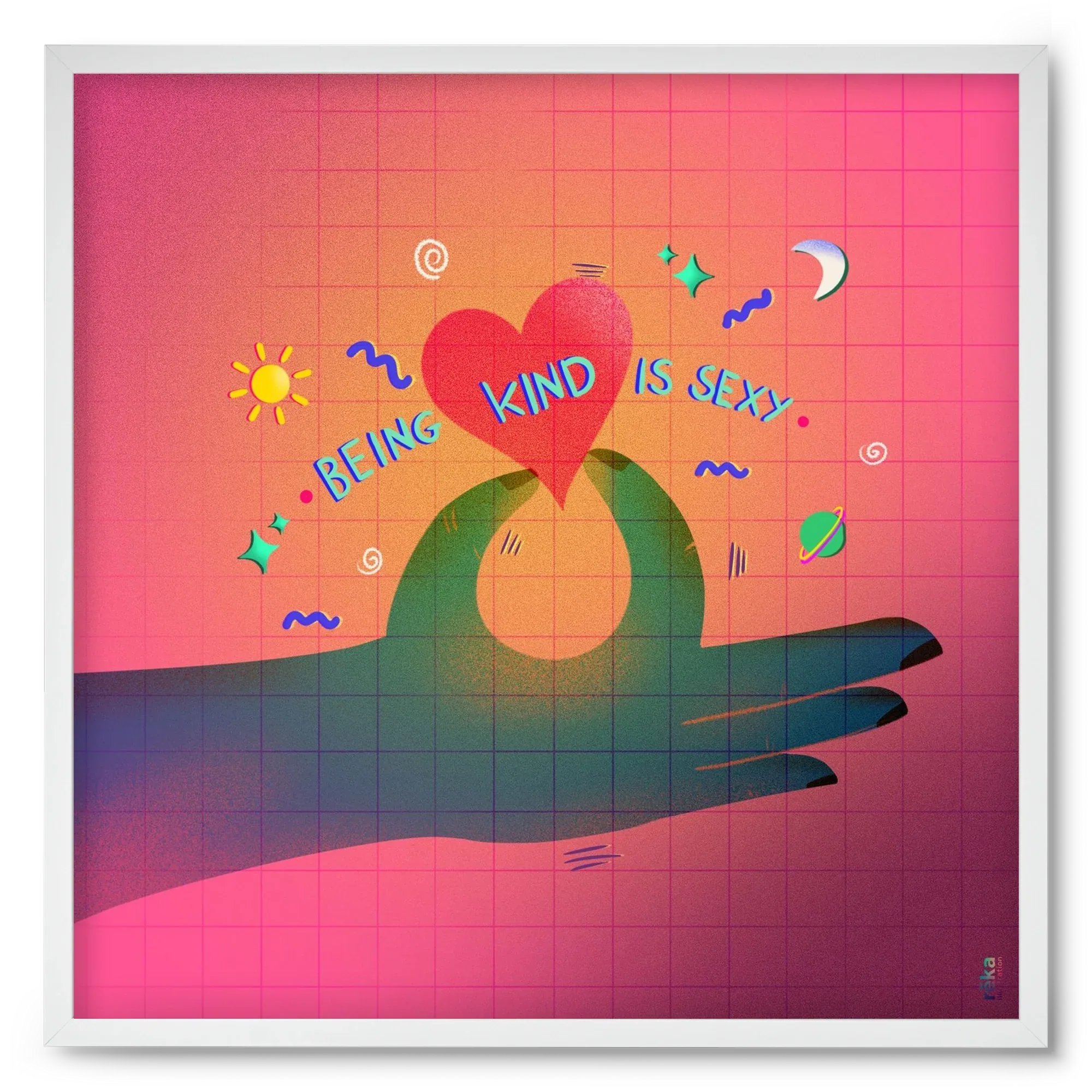 being kind is sexy - artbridge