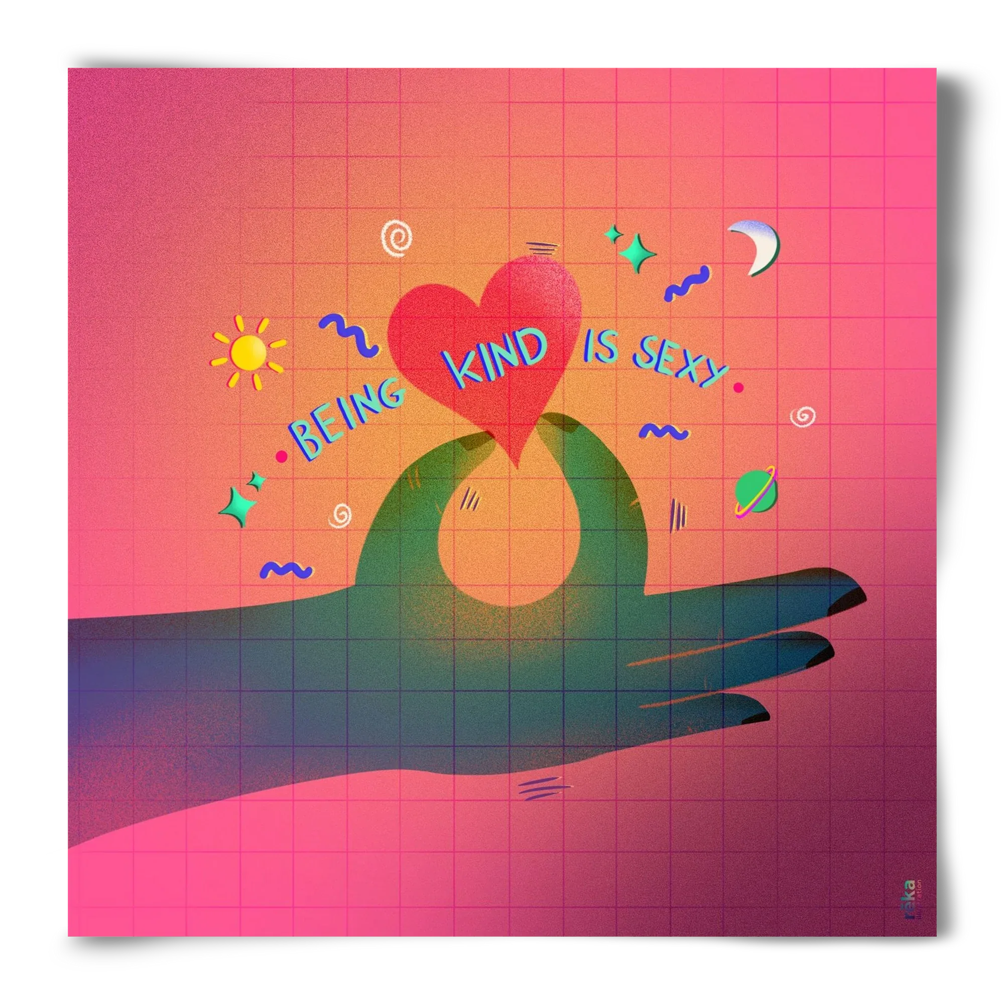 being kind is sexy - artbridge