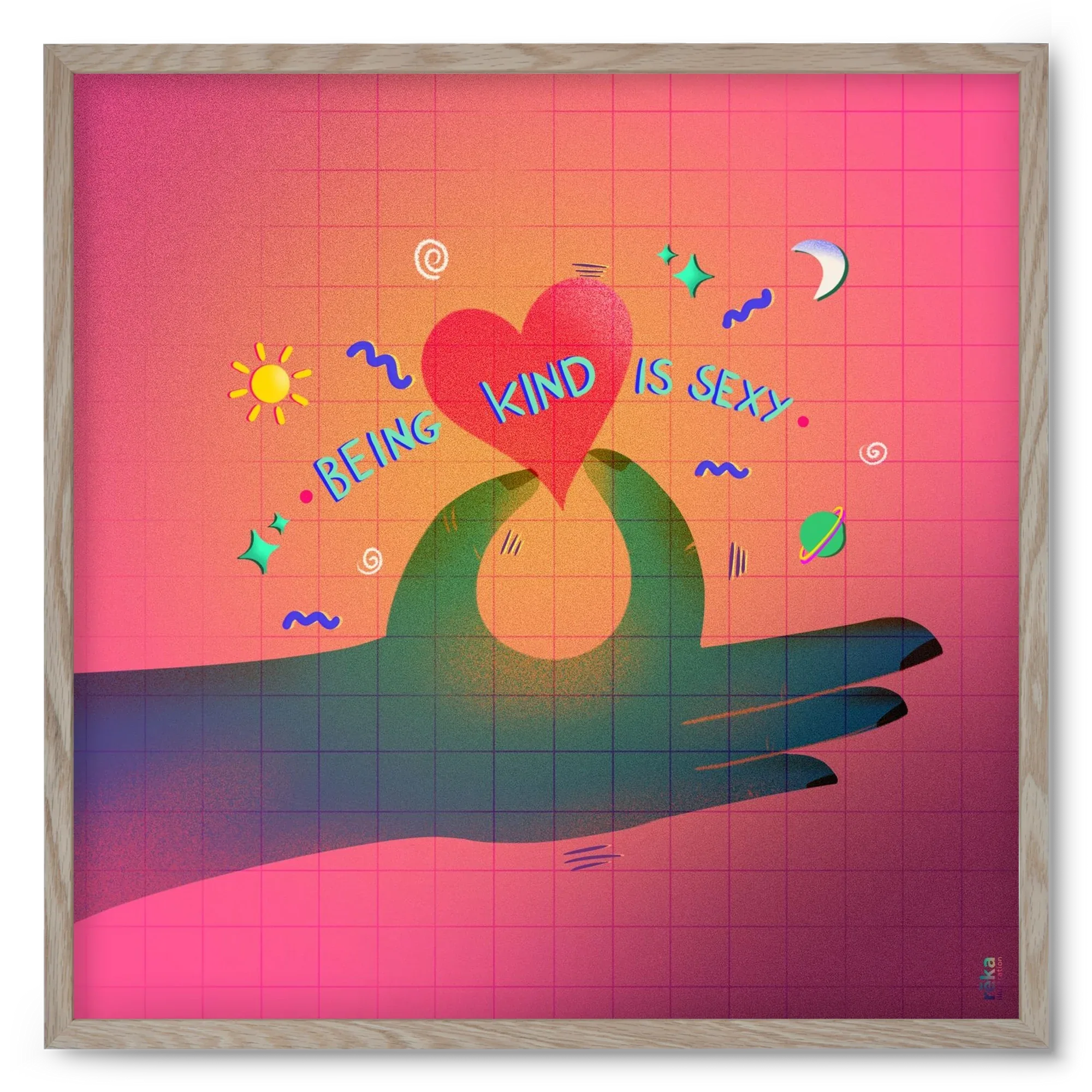 being kind is sexy - artbridge