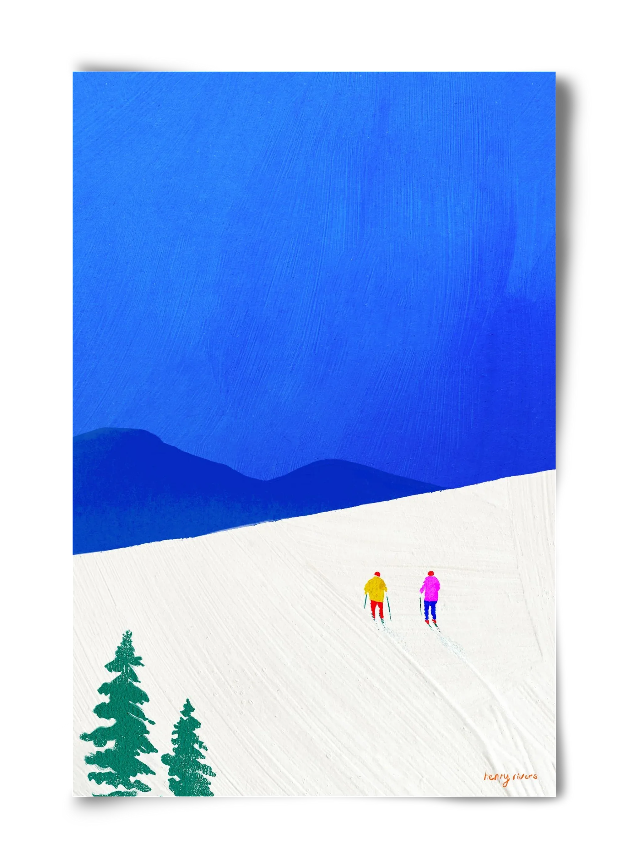 Ski buddies - artbridge