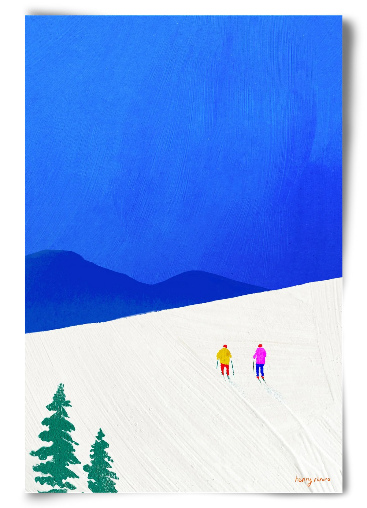 Ski buddies - artbridge