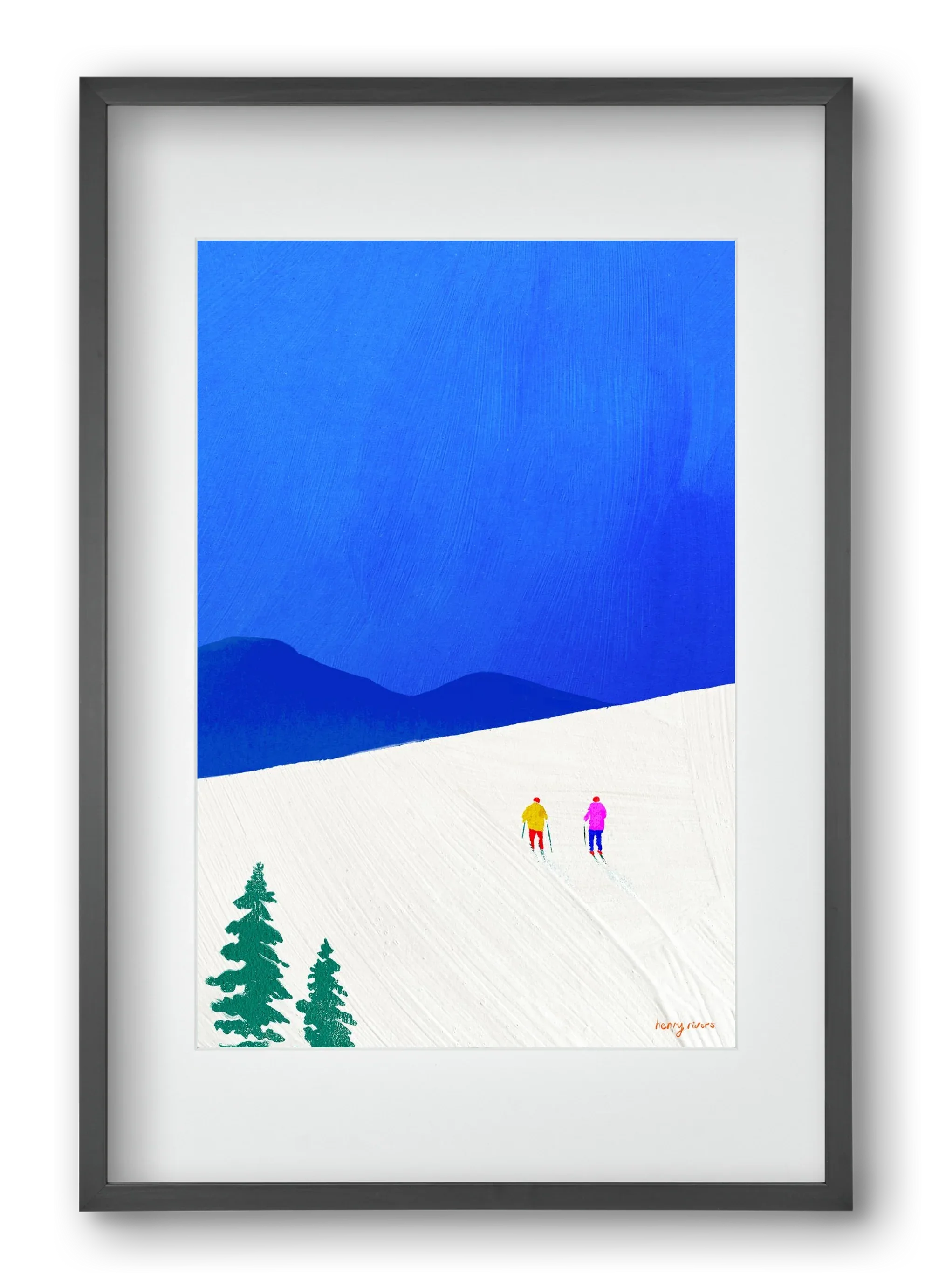 Ski buddies - artbridge