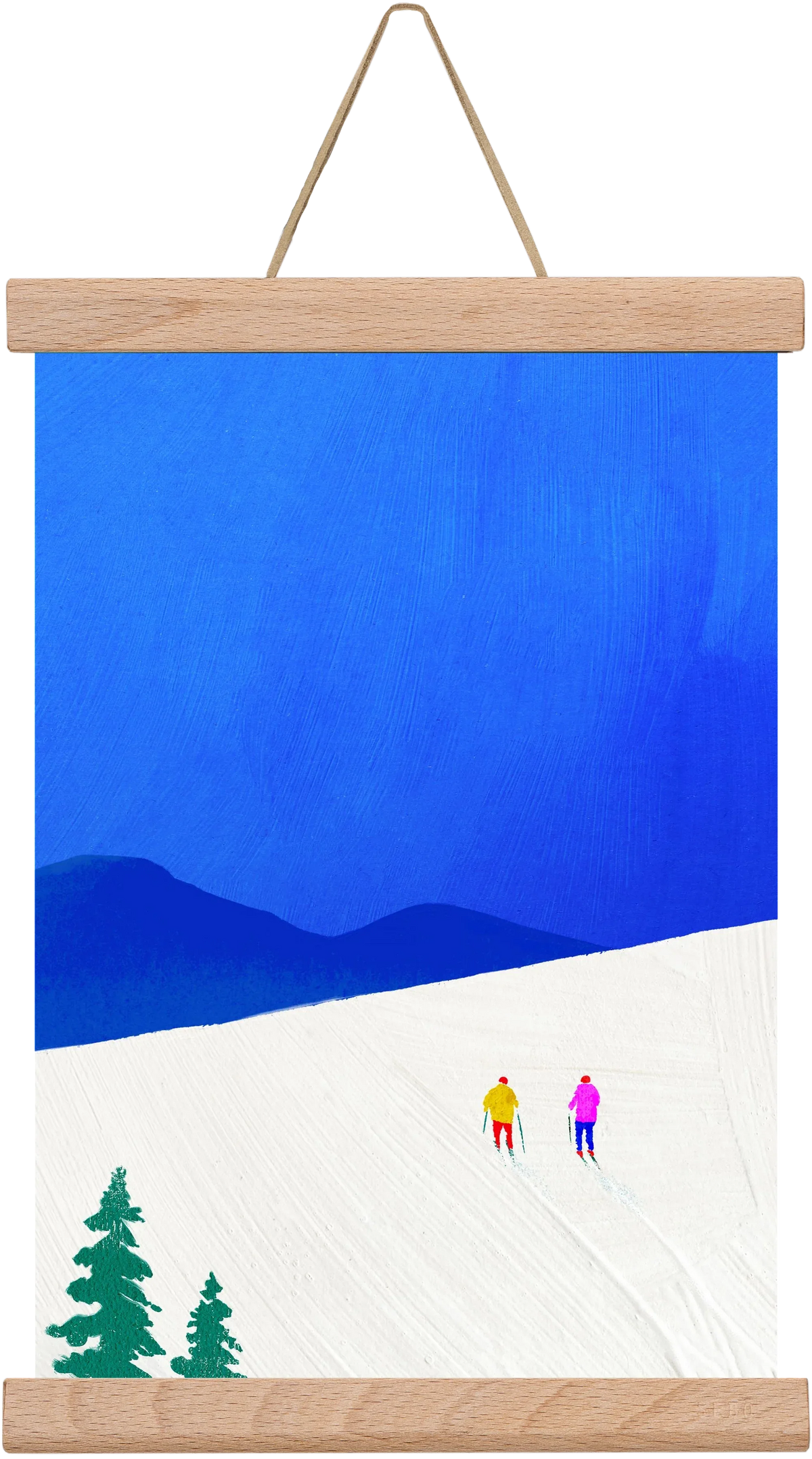 Ski buddies - artbridge