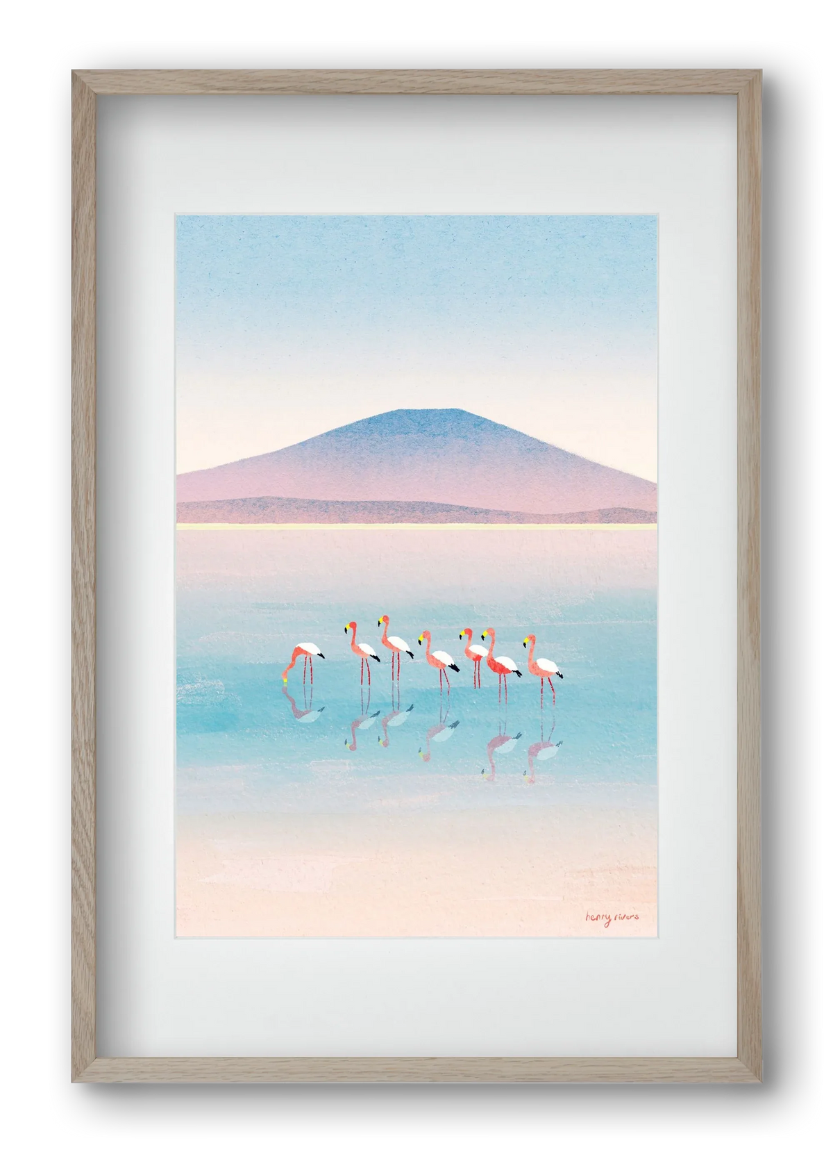 Flamingos - artbridge