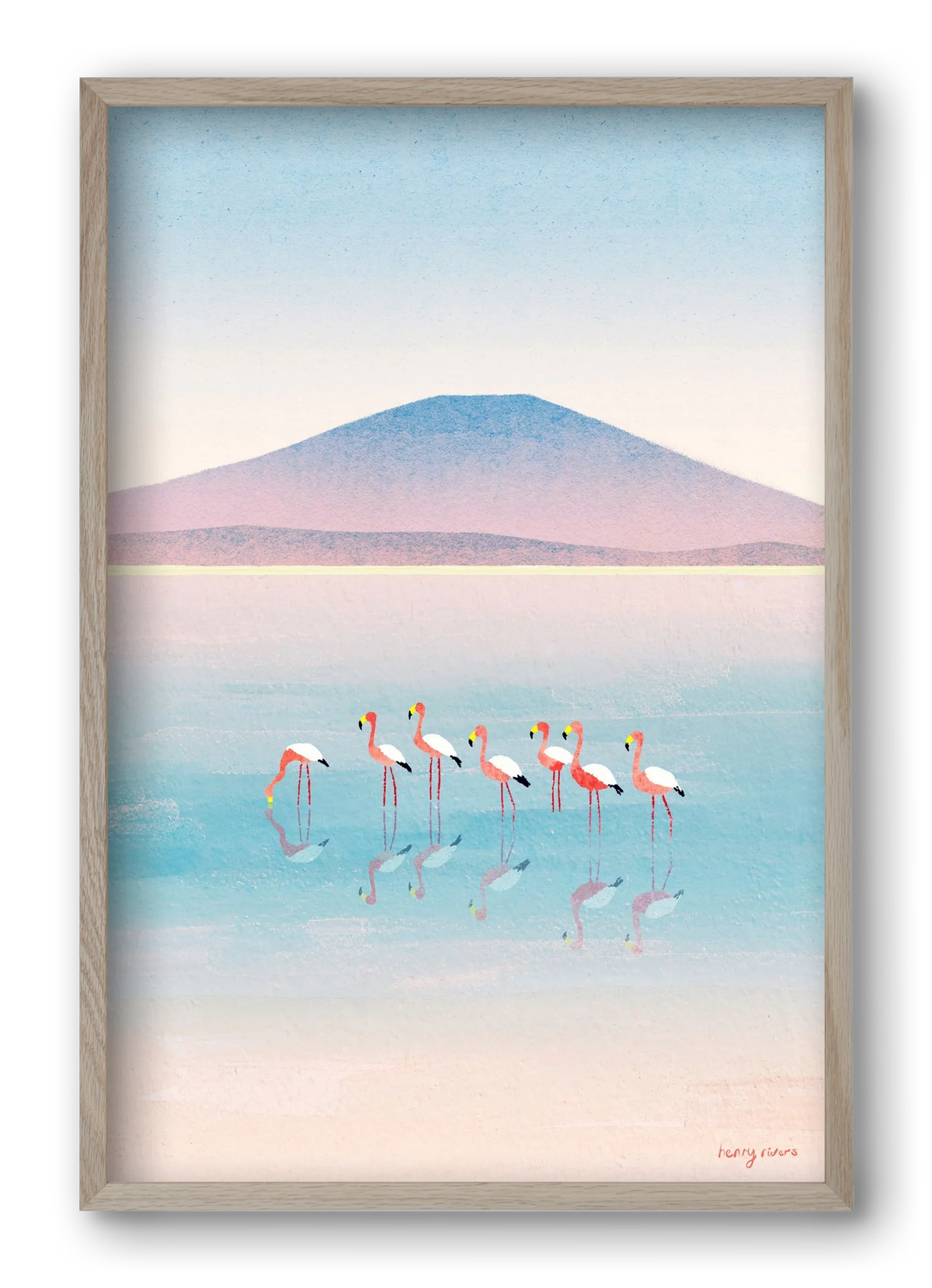 Flamingos - artbridge