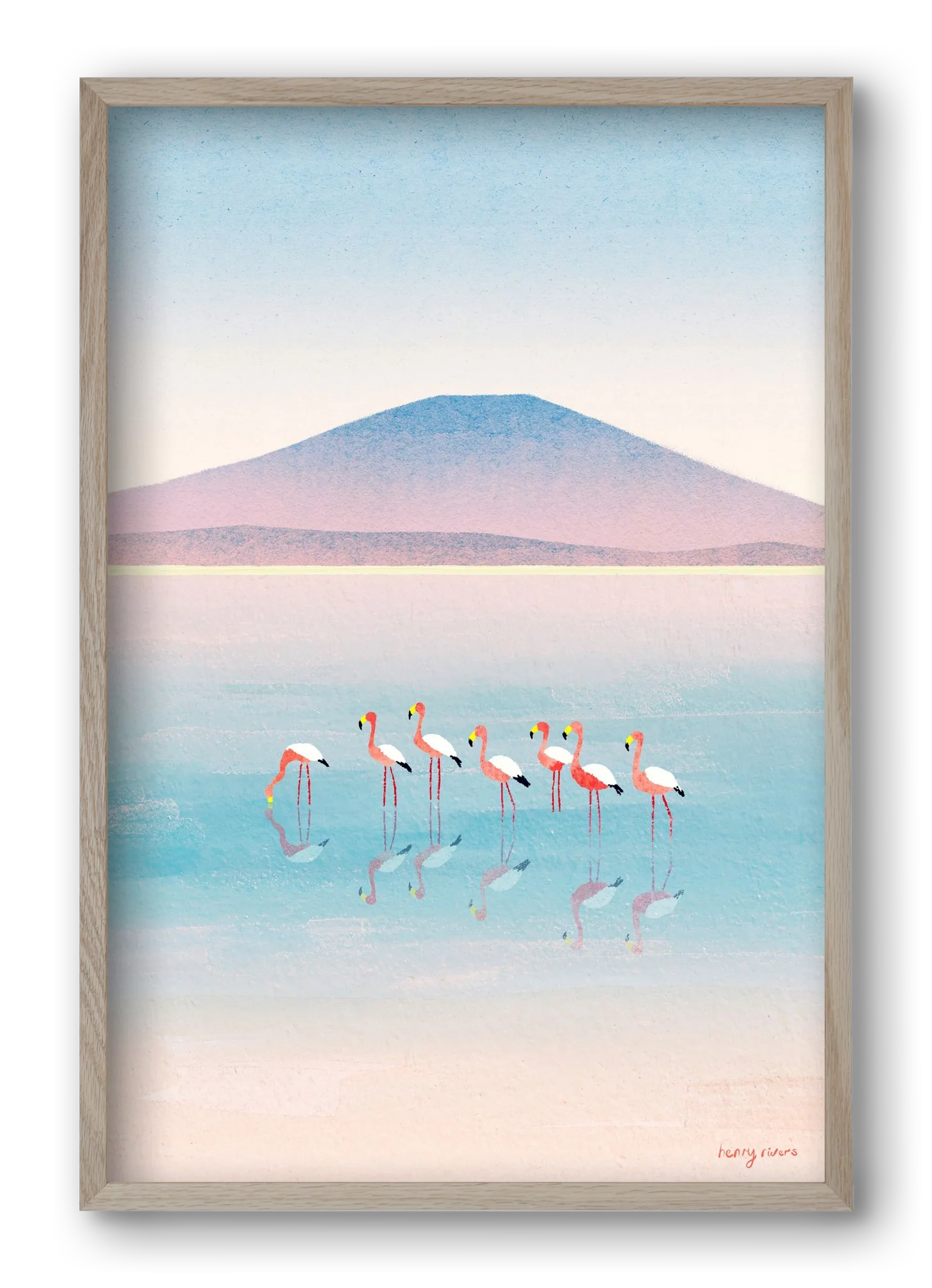 Flamingos - artbridge