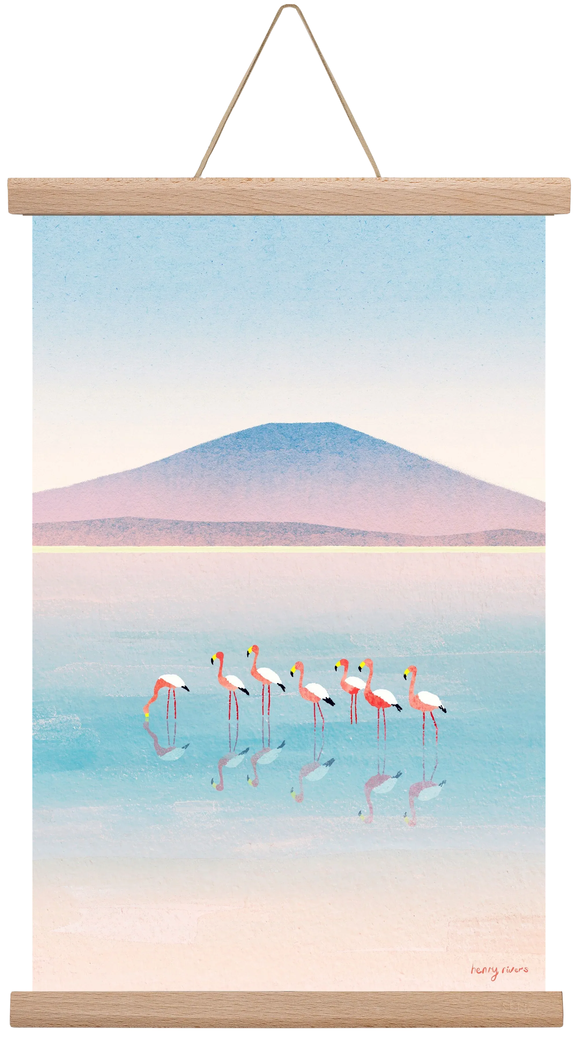 Flamingos - artbridge
