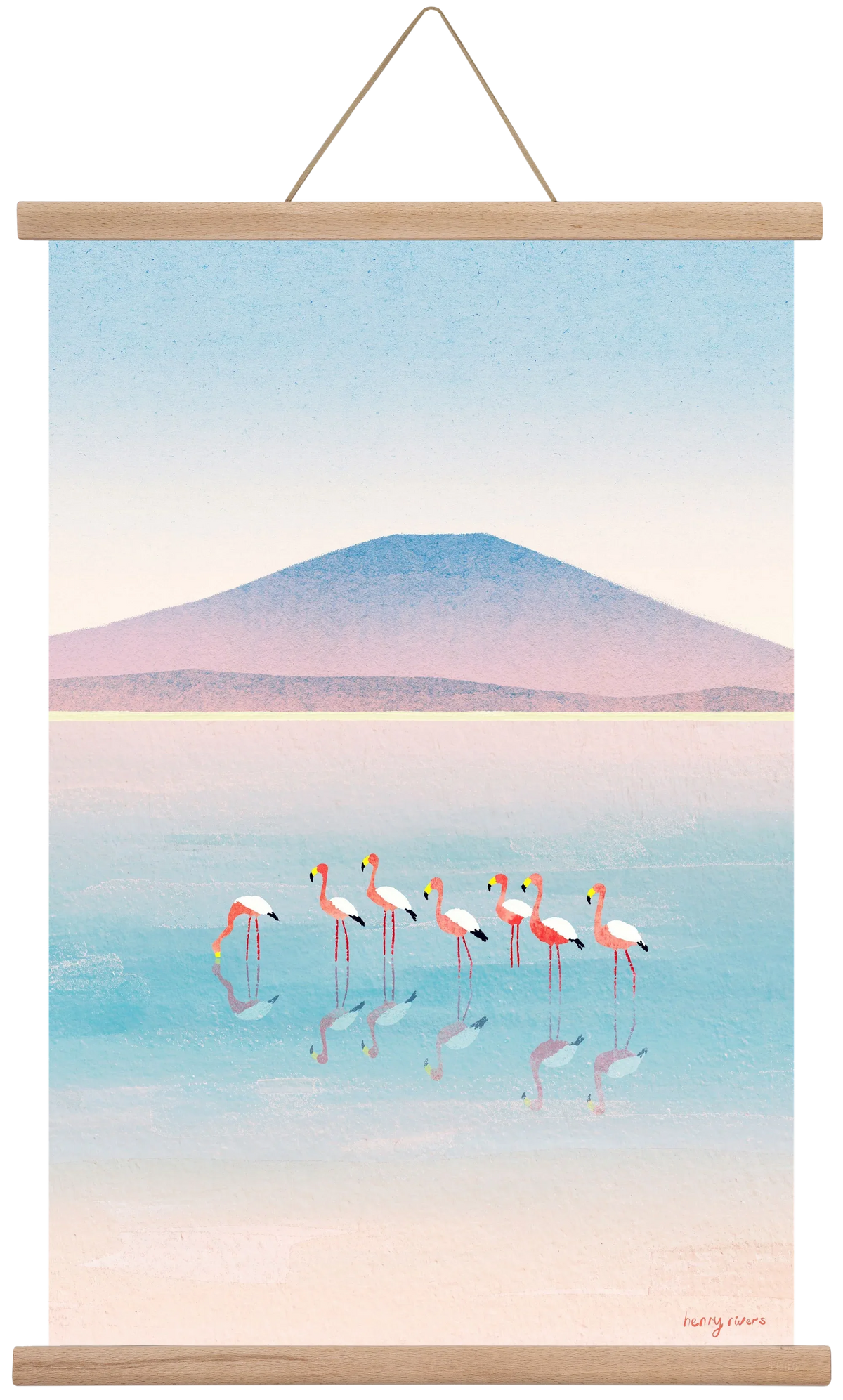 Flamingos - artbridge