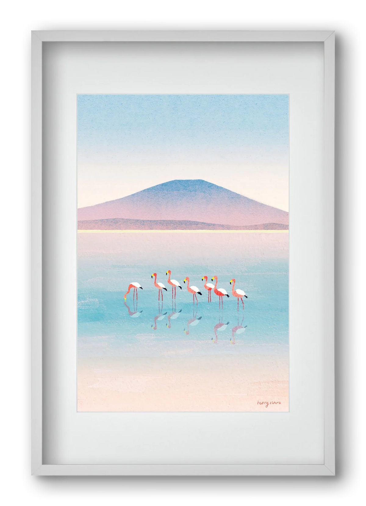 Flamingos - artbridge