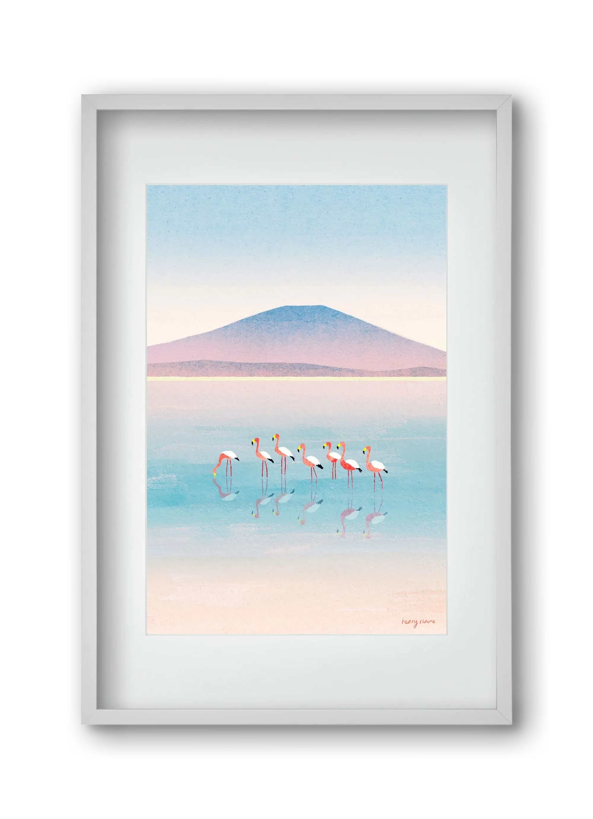 Flamingos - artbridge