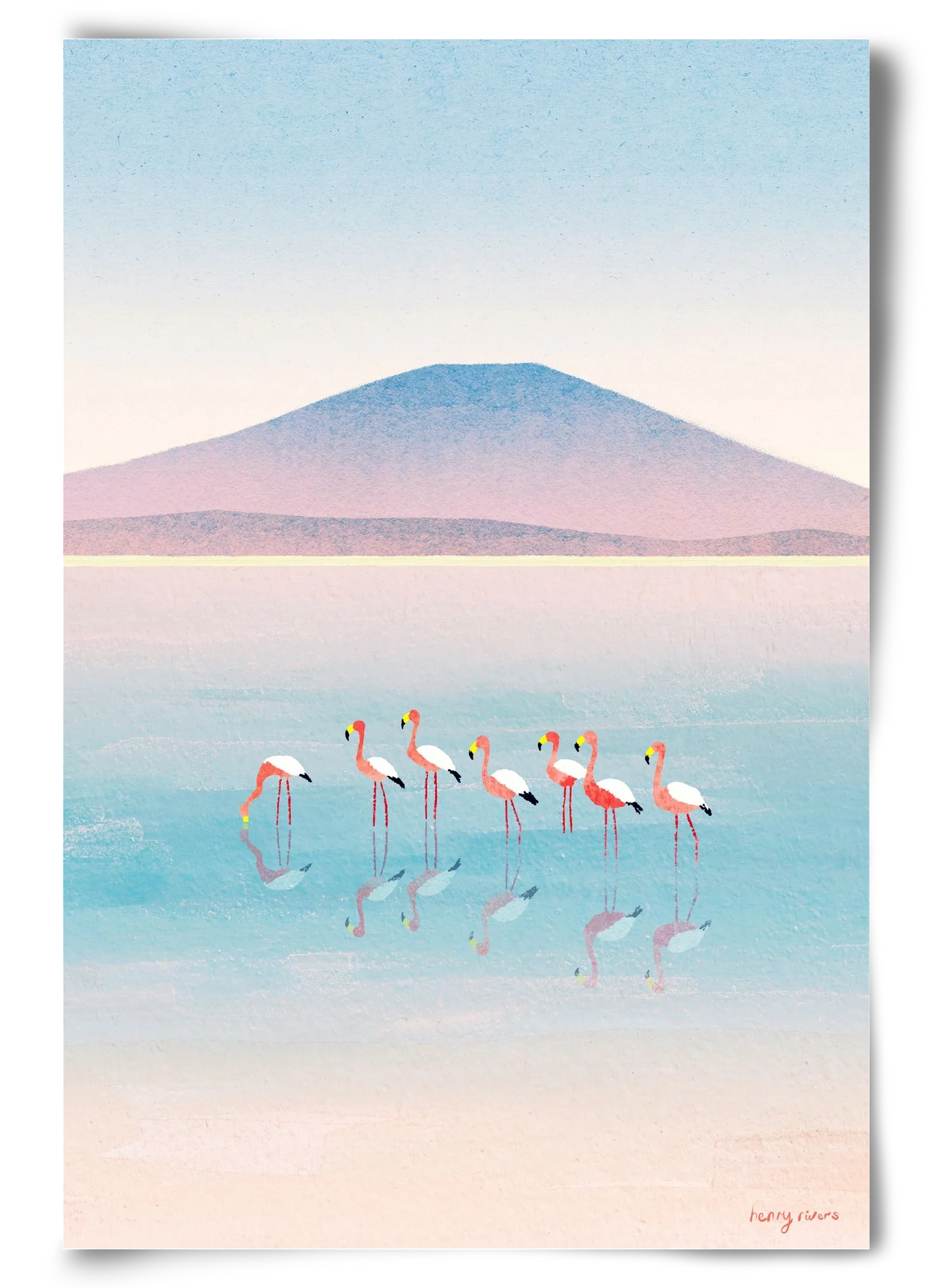 Flamingos - artbridge
