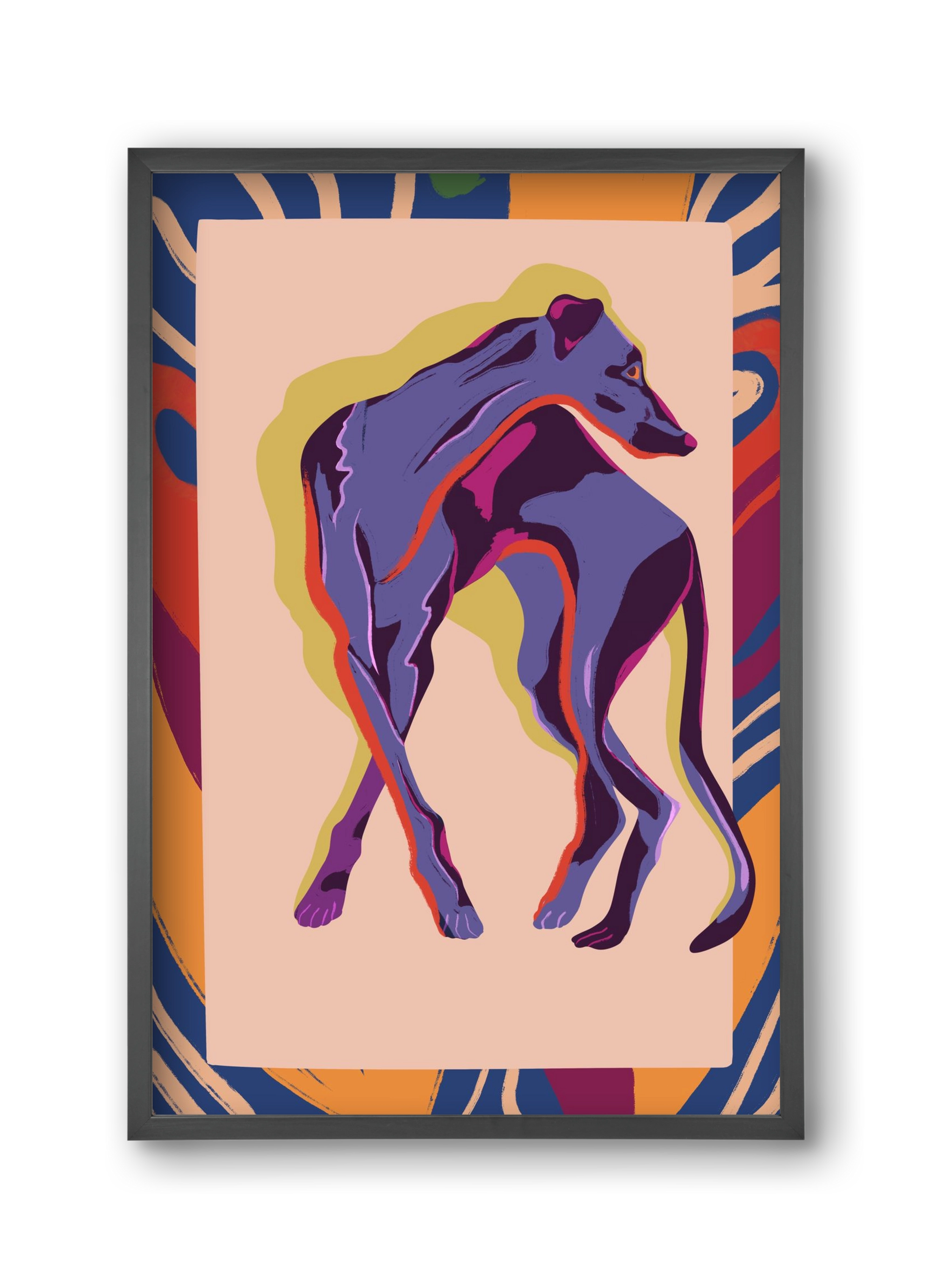 Goody, 30x45 cm (30x45 cm), Fekete keret