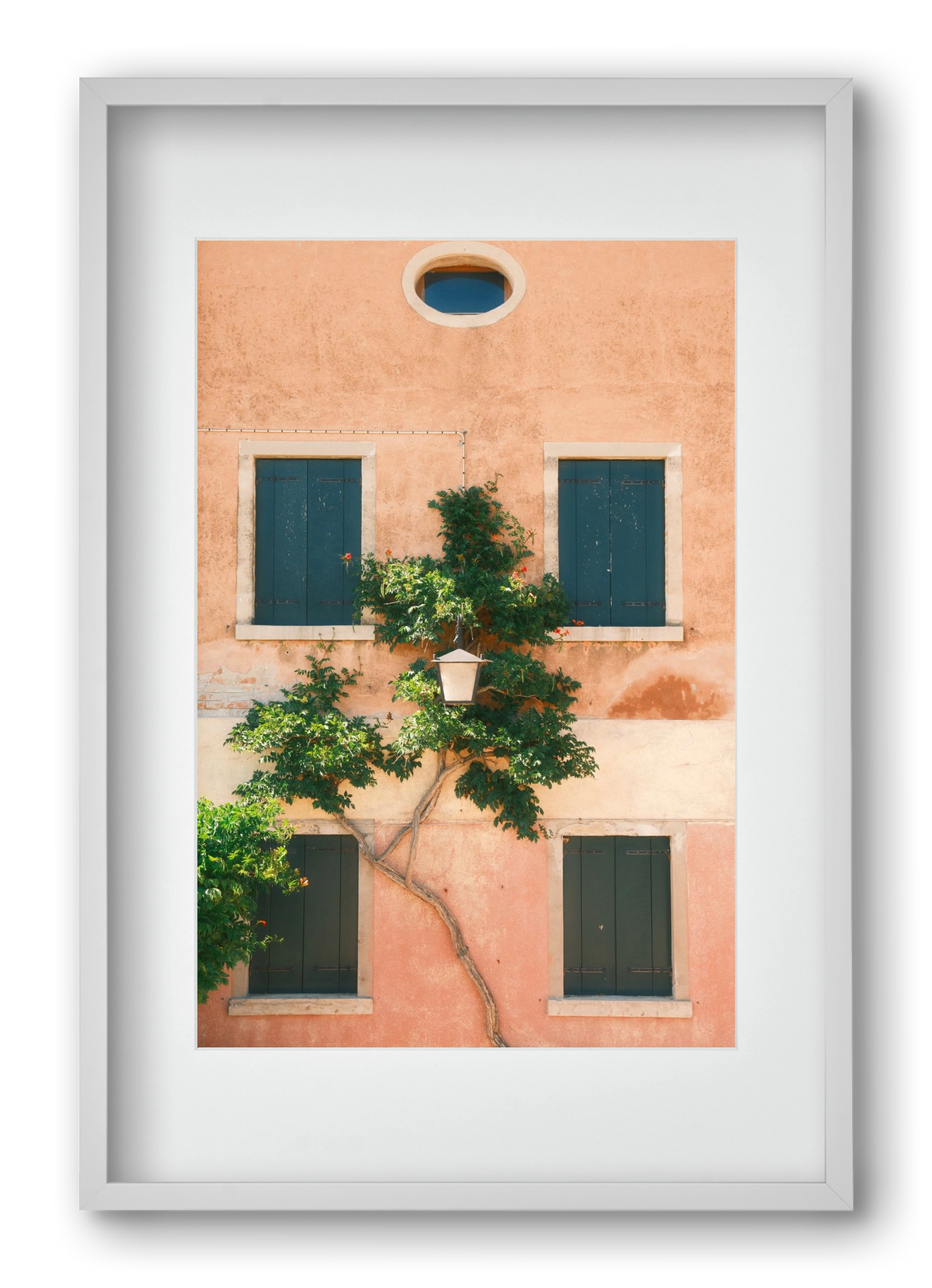 Summer Whisper, 40x60 cm (30x45 cm), Fehér keret, paszpartuval