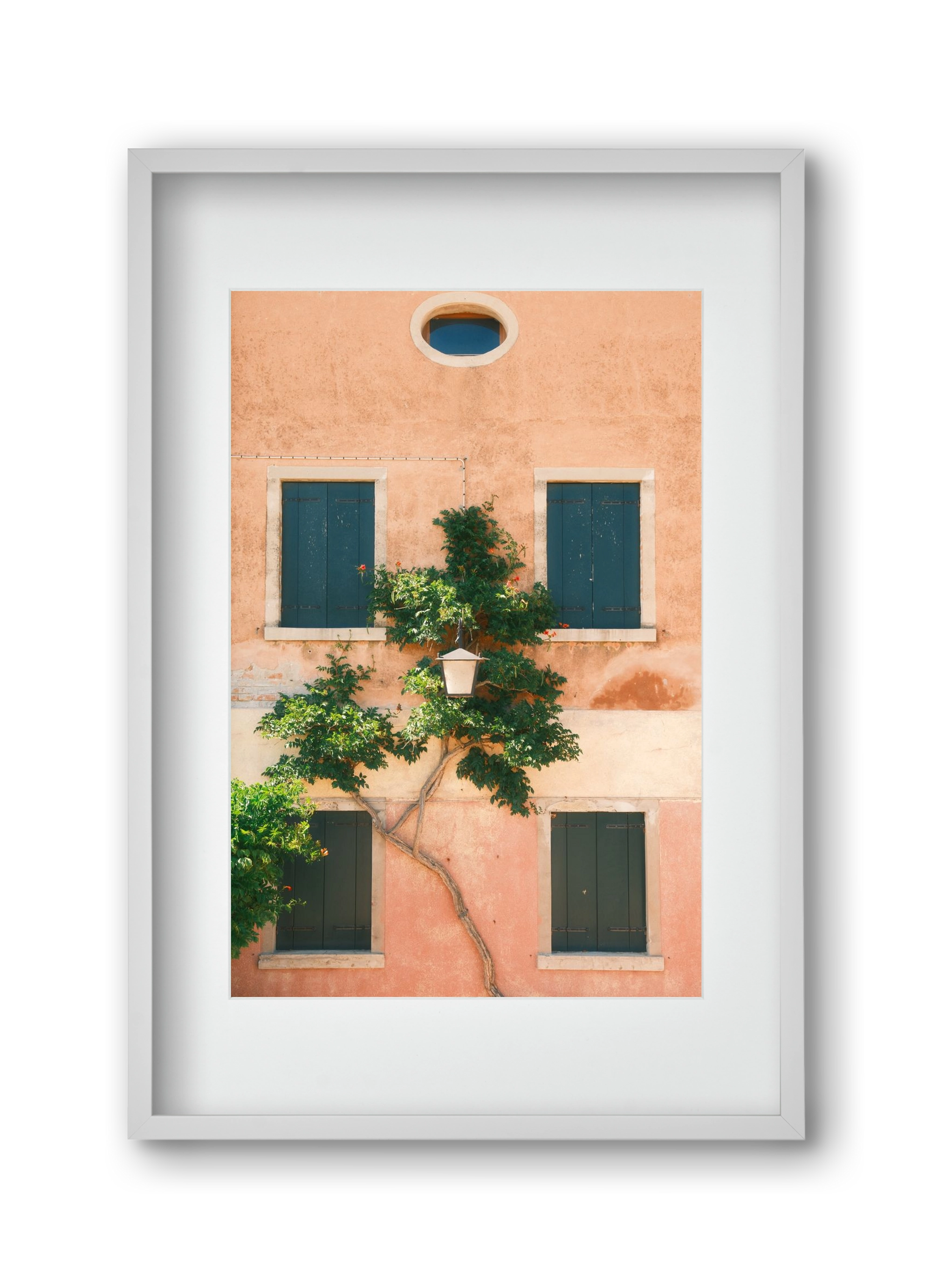 Summer Whisper, 30x45 cm (20x30 cm), Fehér keret, paszpartuval