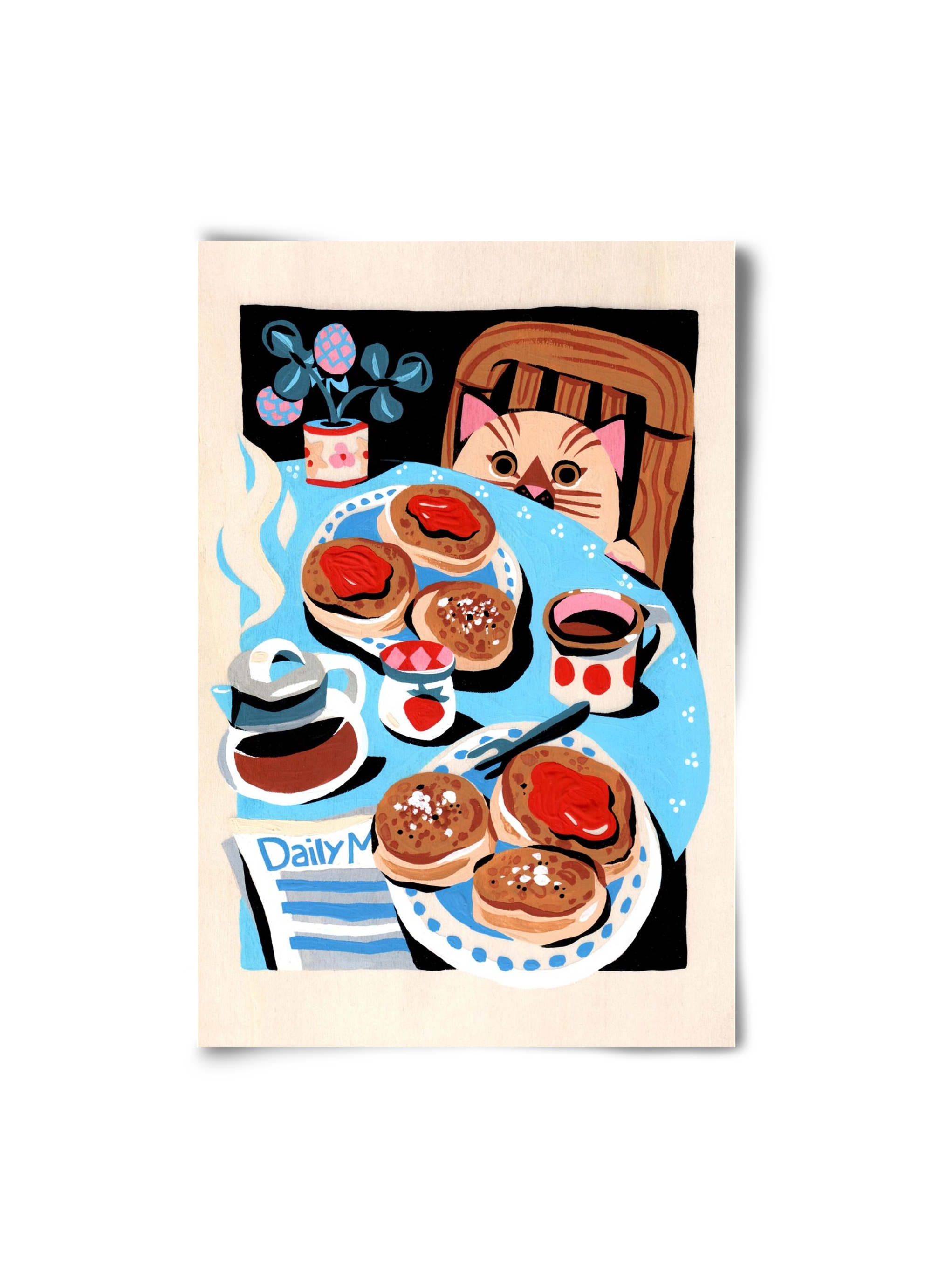 Brunch, 20x30 cm, Keret nélkül