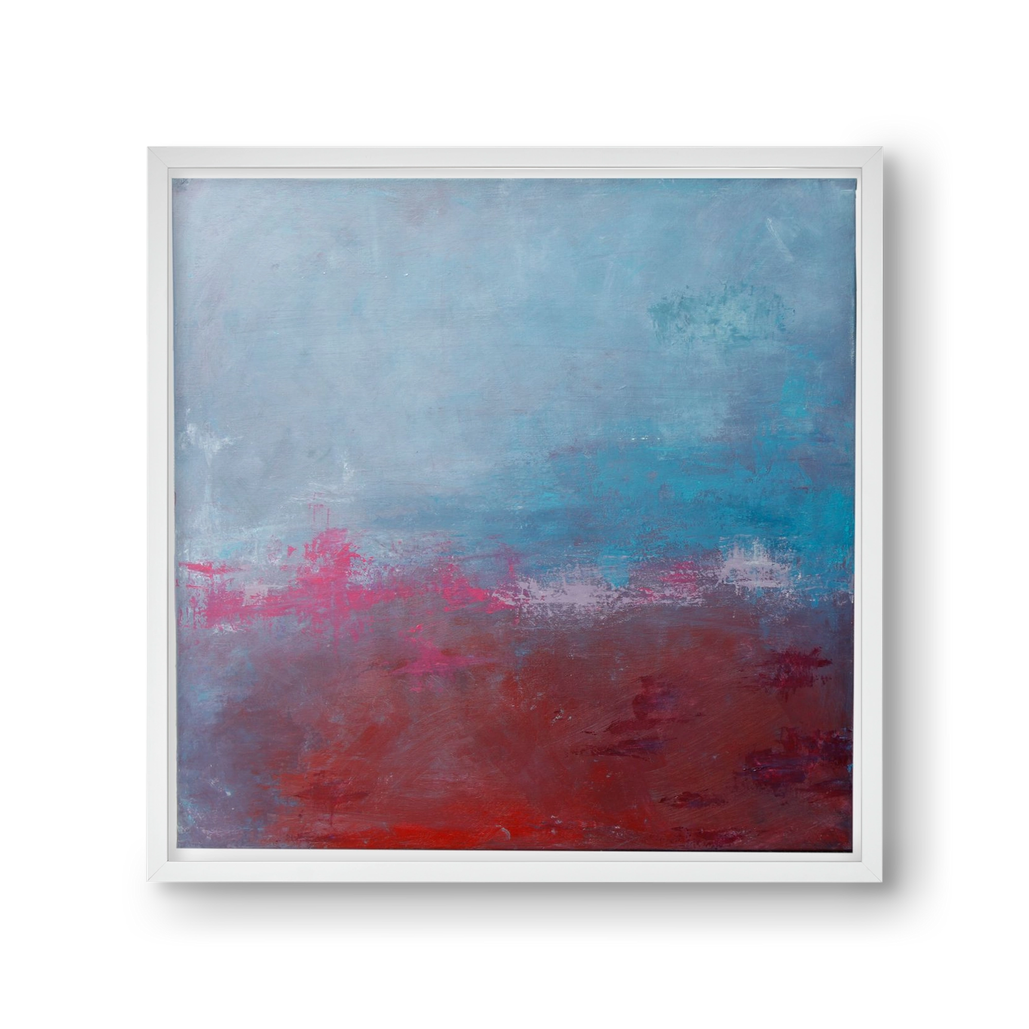 szabad, 30x30 cm (30x30 cm), Fehér keret