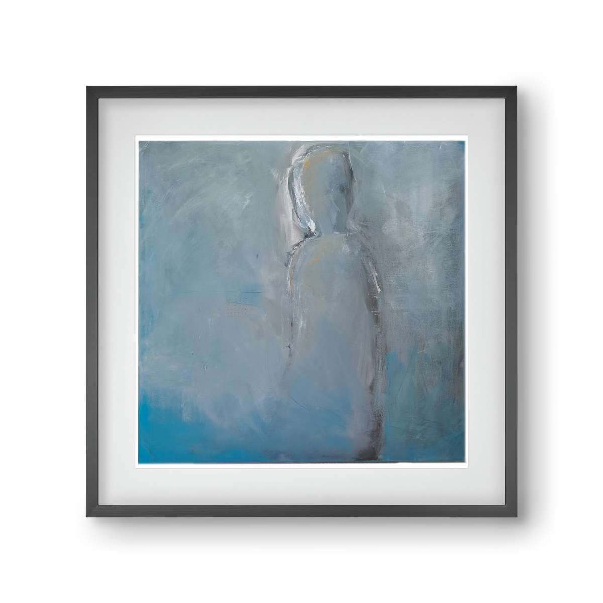 space, 30x30 cm (20x20 cm), Fekete keret, paszpartuval