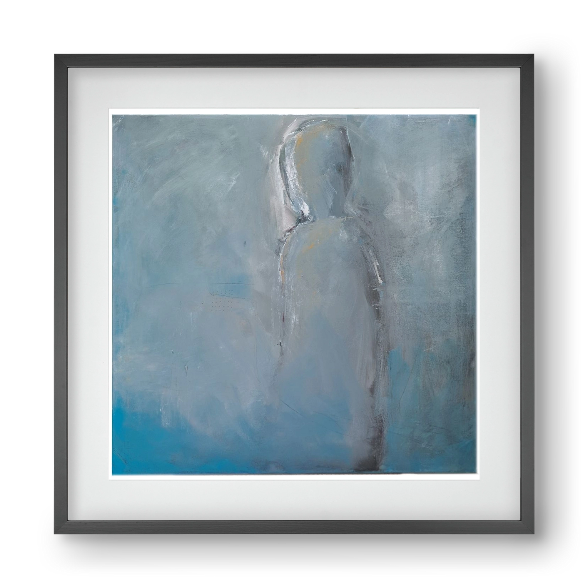 space, 40x40 cm (30x30 cm), Fekete keret, paszpartuval