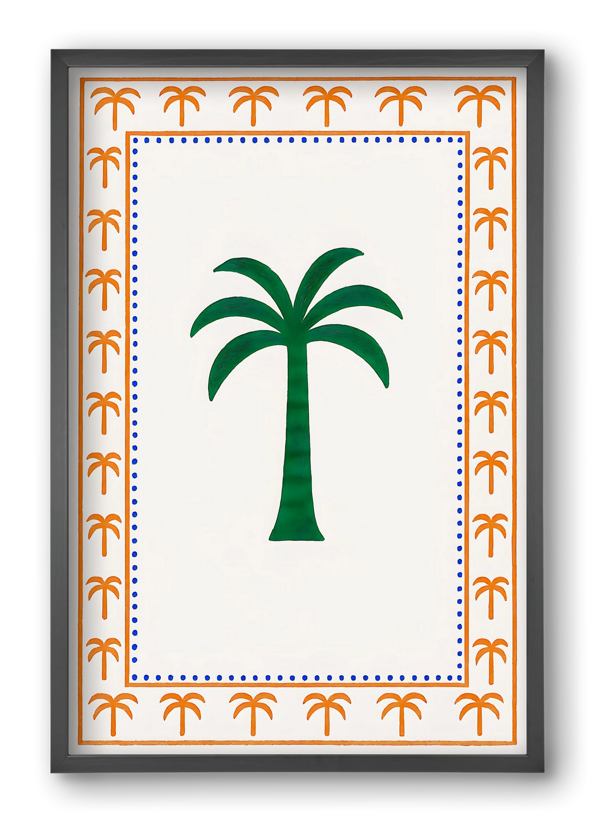 Palma collection 2 , 40x60 cm (40x60 cm), Fekete keret