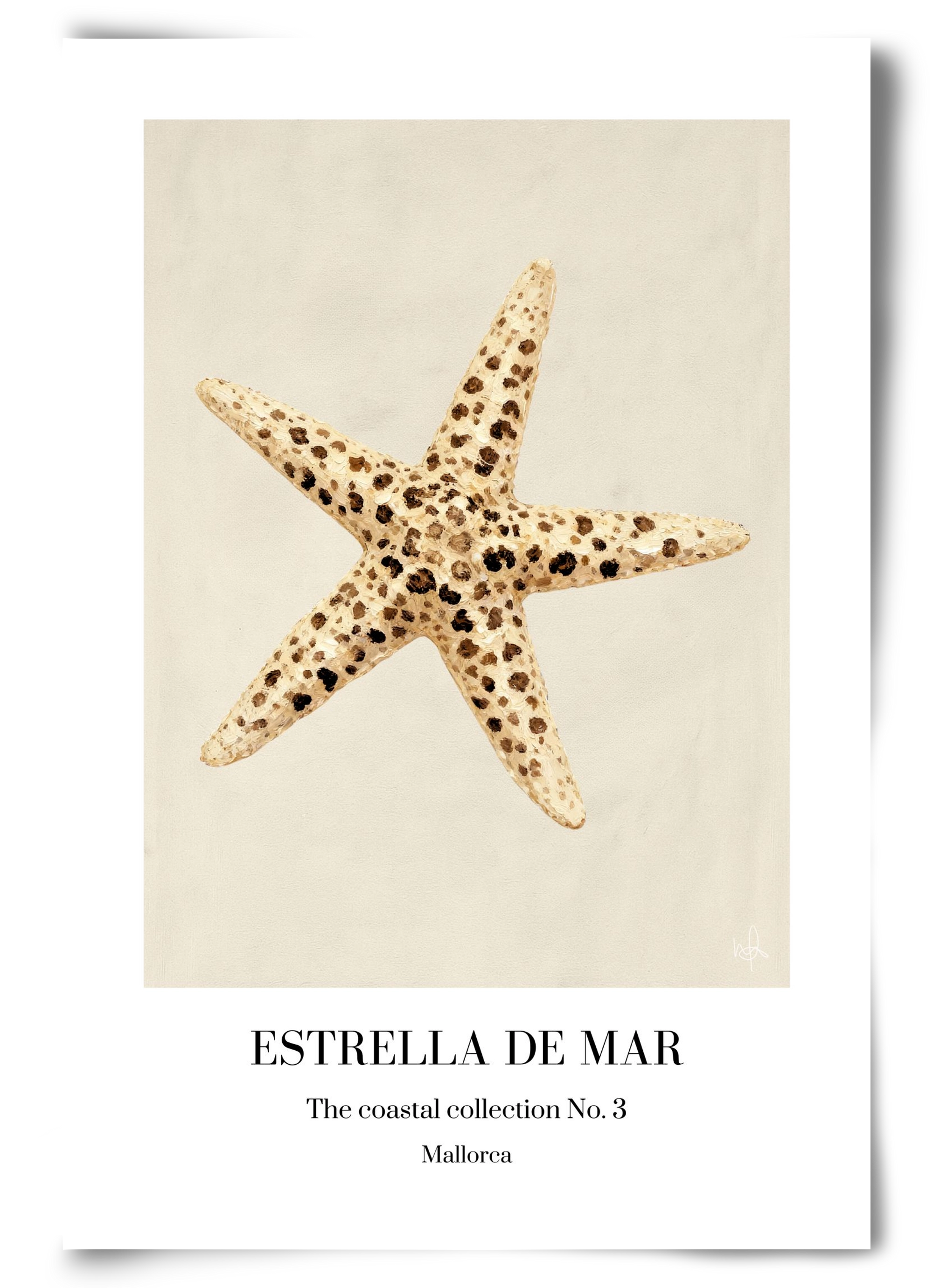 Estrella de mar, 60x90 cm, Keret nélkül