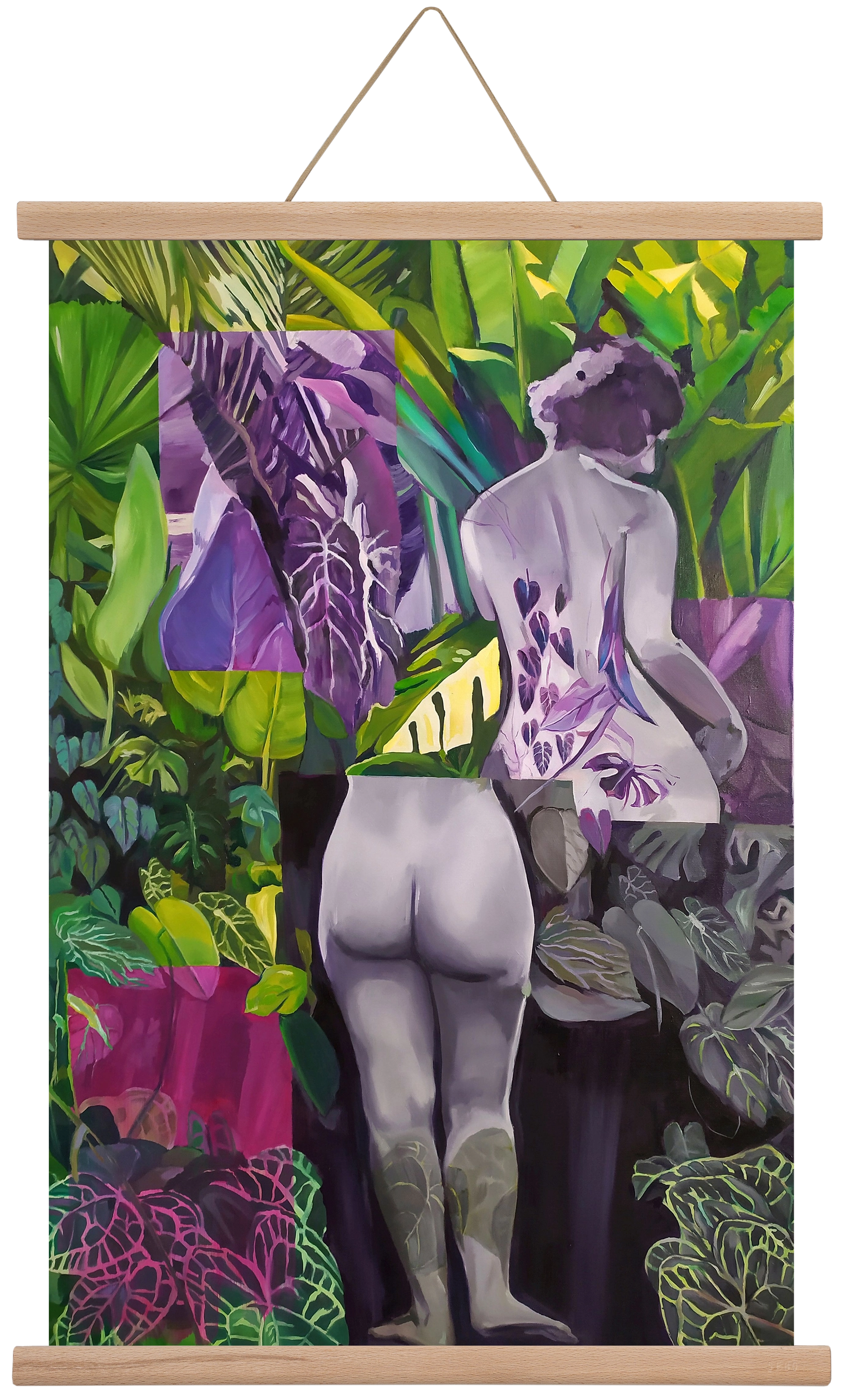Growth, 40x60 cm (40x60 cm), Tölgy akasztó