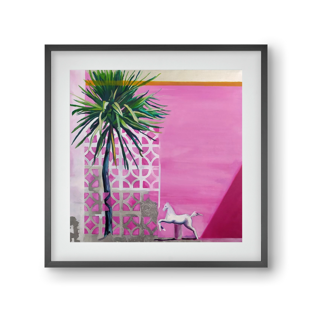 Breeze, 30x30 cm (20x20 cm), Fekete keret, paszpartuval