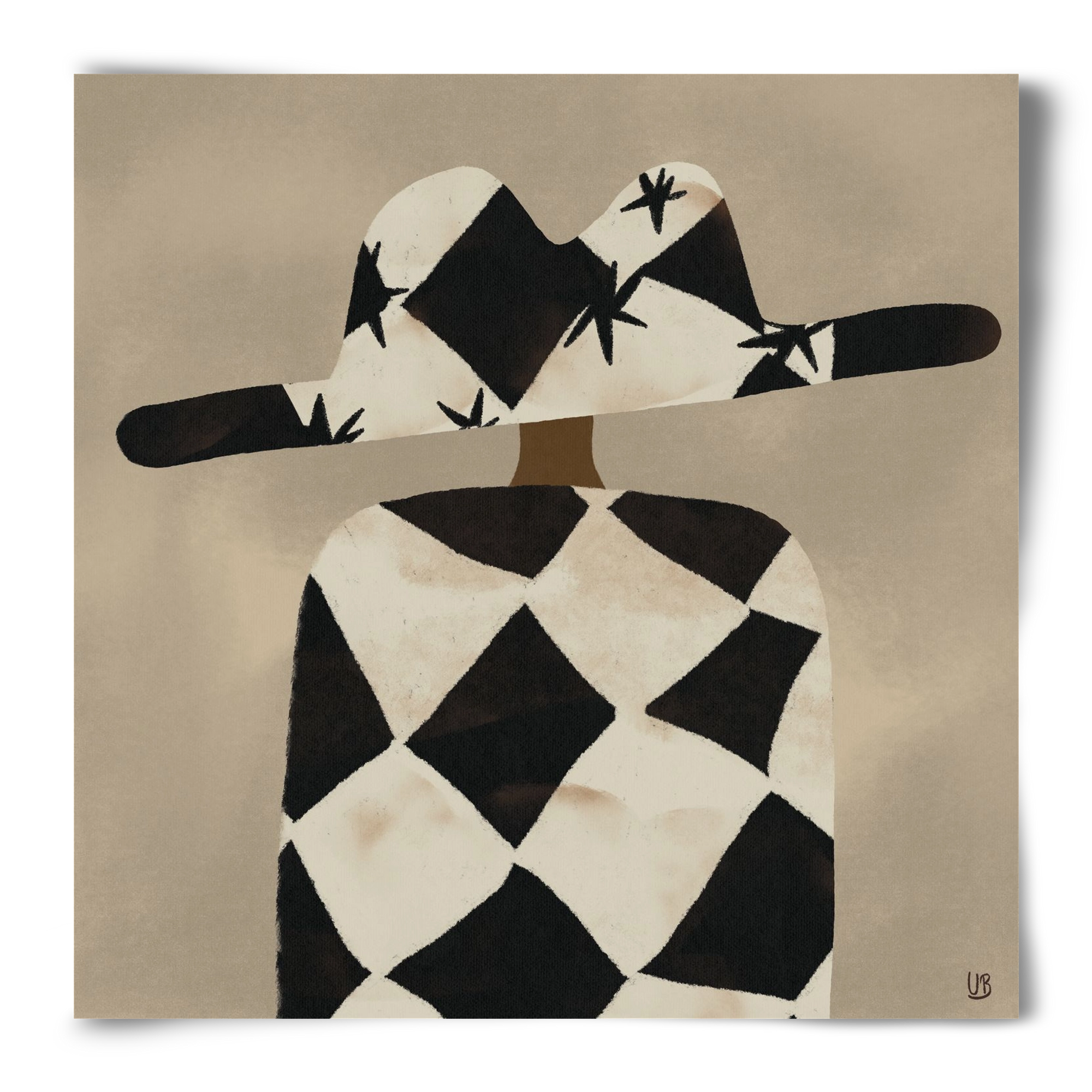 Au revoir, 50x50 cm, Keret nélkül