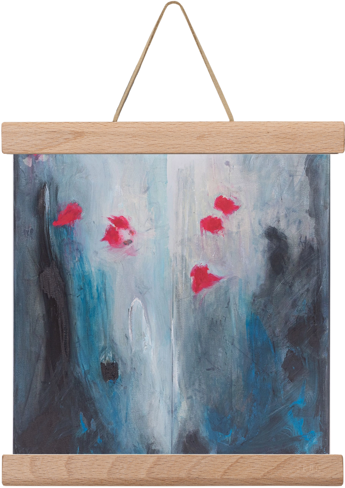 beengedett, 20x20 cm (20x20 cm), Tölgy akasztó