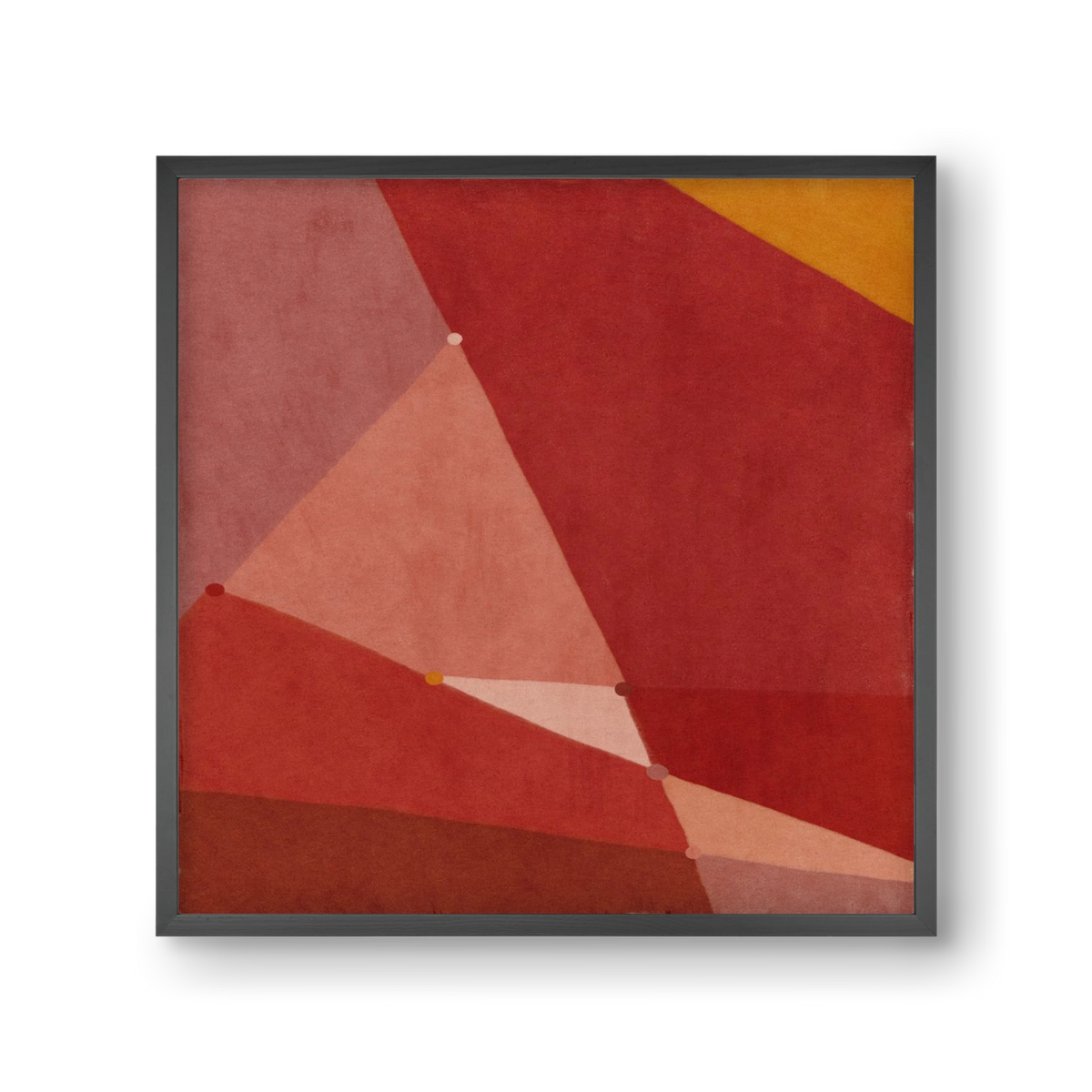 Abstract Intersections Q01, 30x30 cm (30x30 cm), Fekete keret