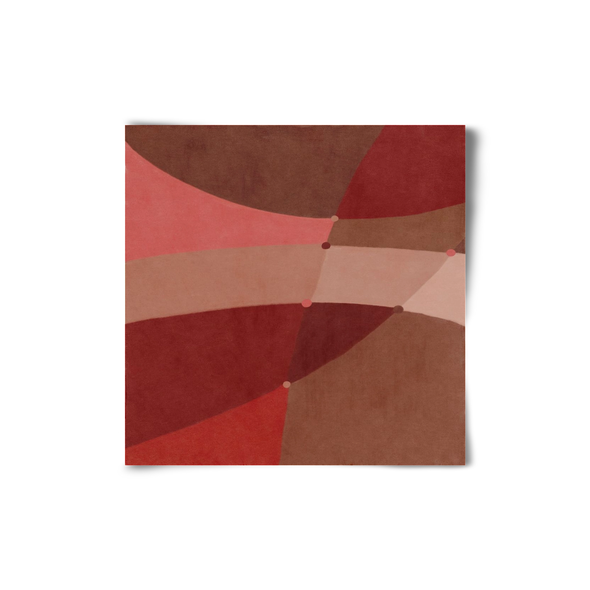 Abstract Intersections Q02, 20x20 cm, Keret nélkül