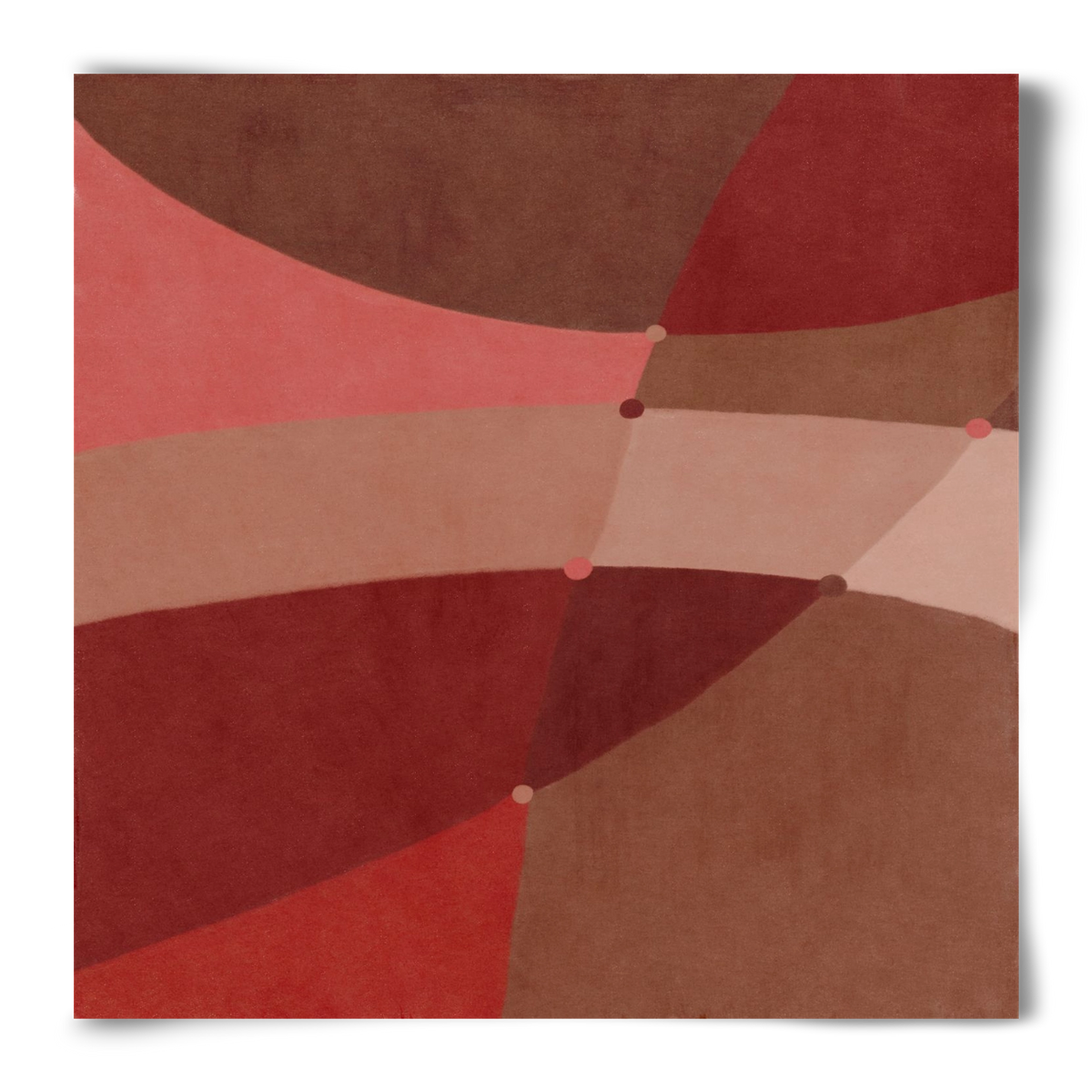 Abstract Intersections Q02, 50x50 cm, Keret nélkül