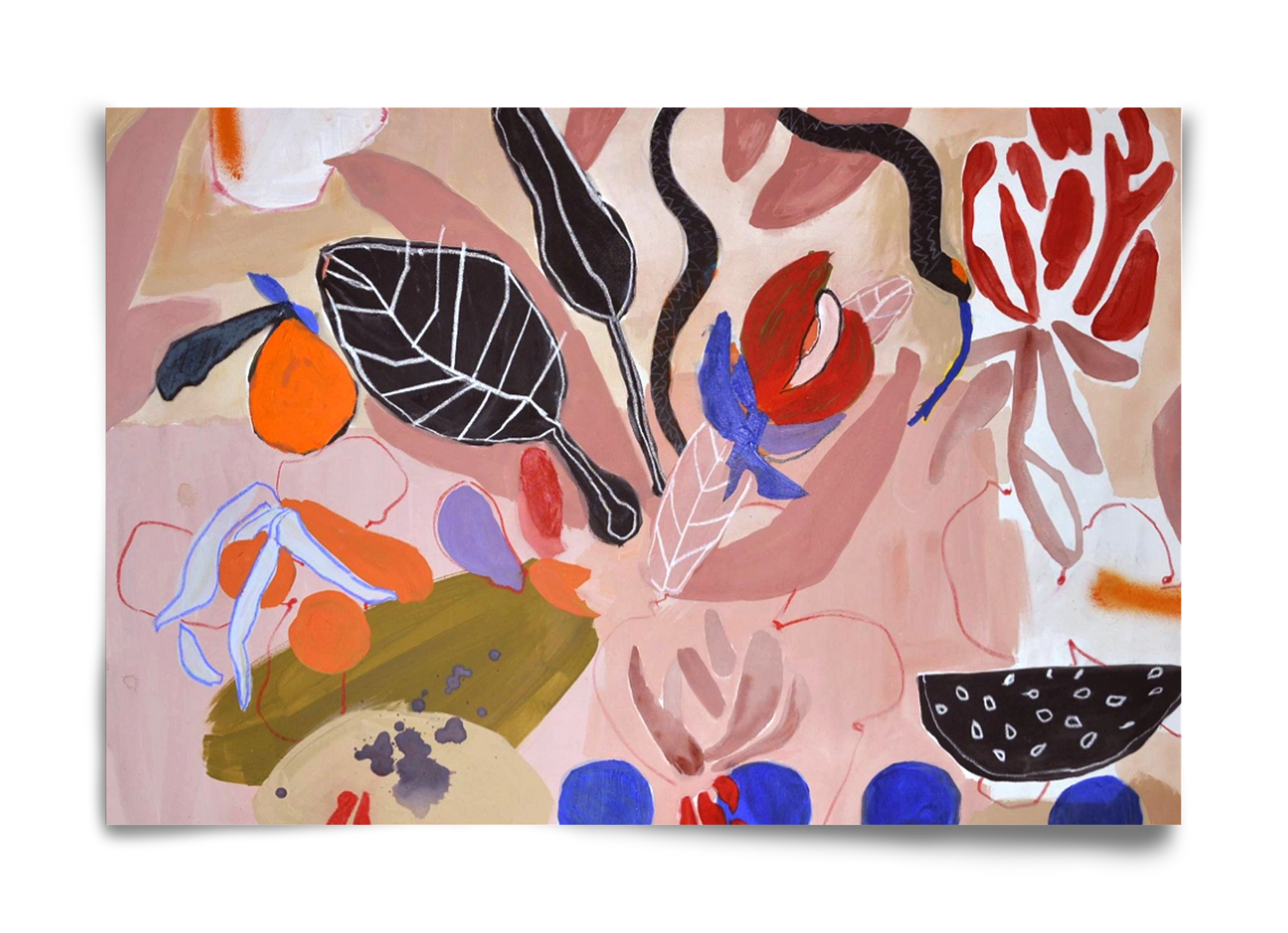 Finding peace, 60x40 cm, Keret nélkül