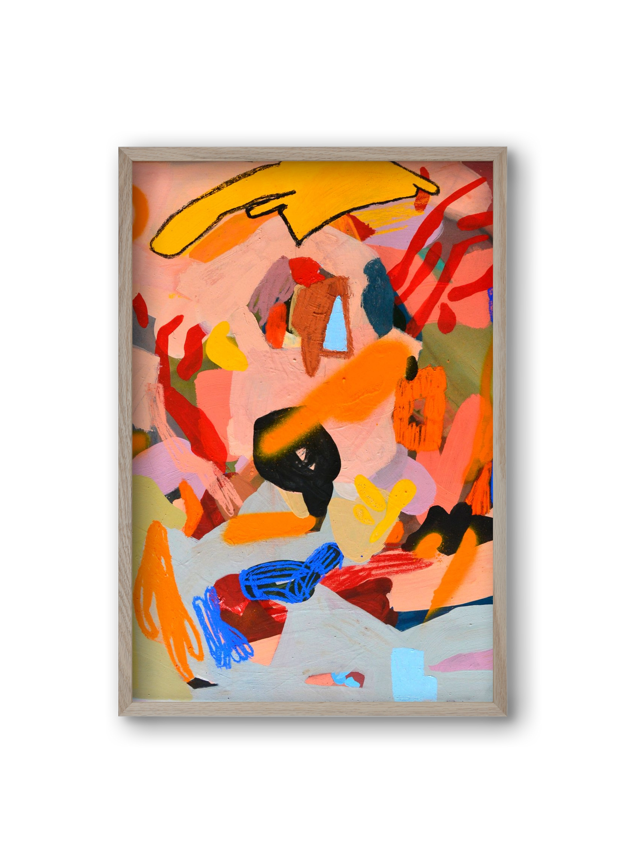 Iam isi masa, 20x30 cm (20x30 cm), Tölgy keret