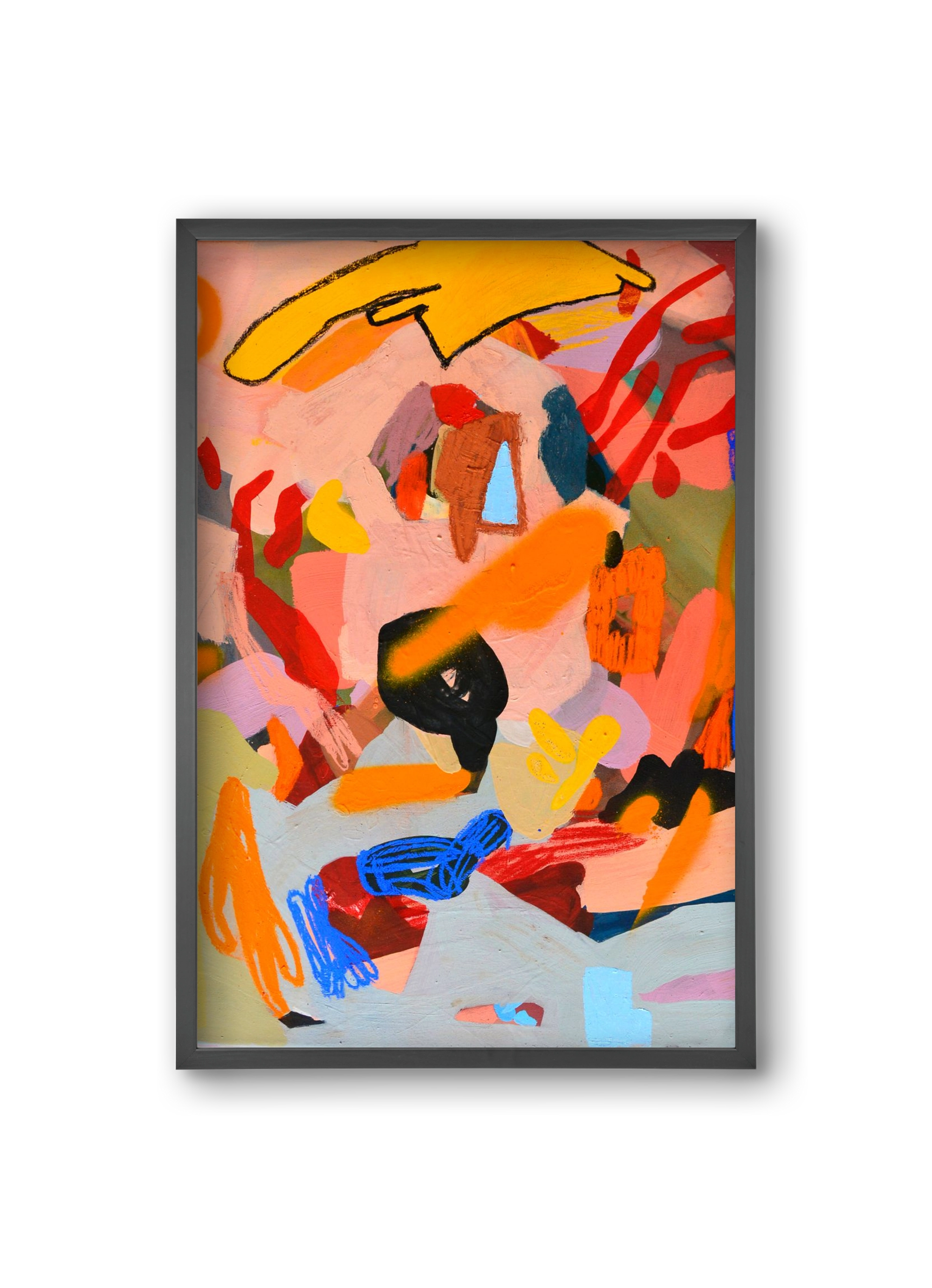 Iam isi masa, 20x30 cm (20x30 cm), Fekete keret