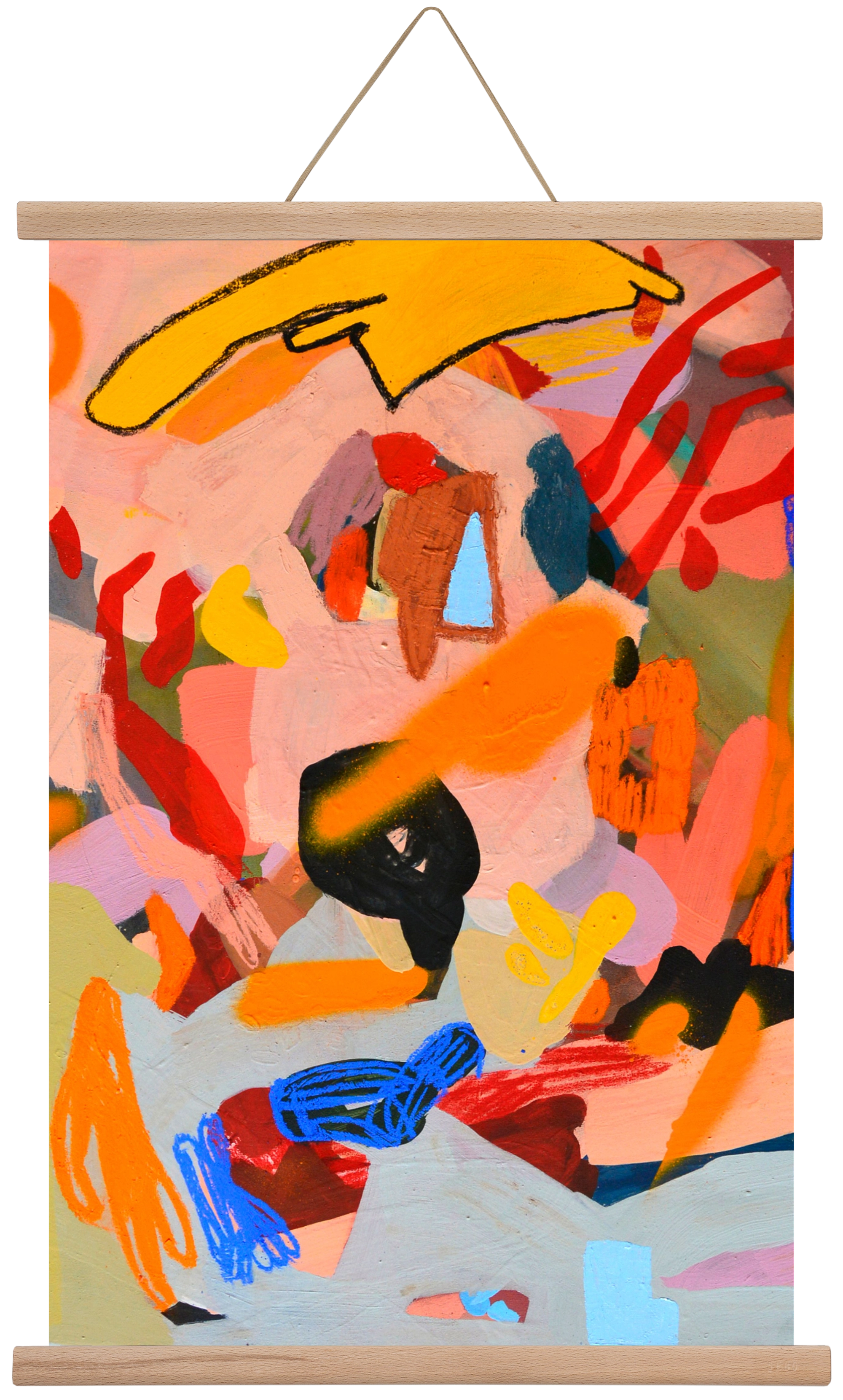 Iam isi masa, 40x60 cm (40x60 cm), Tölgy akasztó