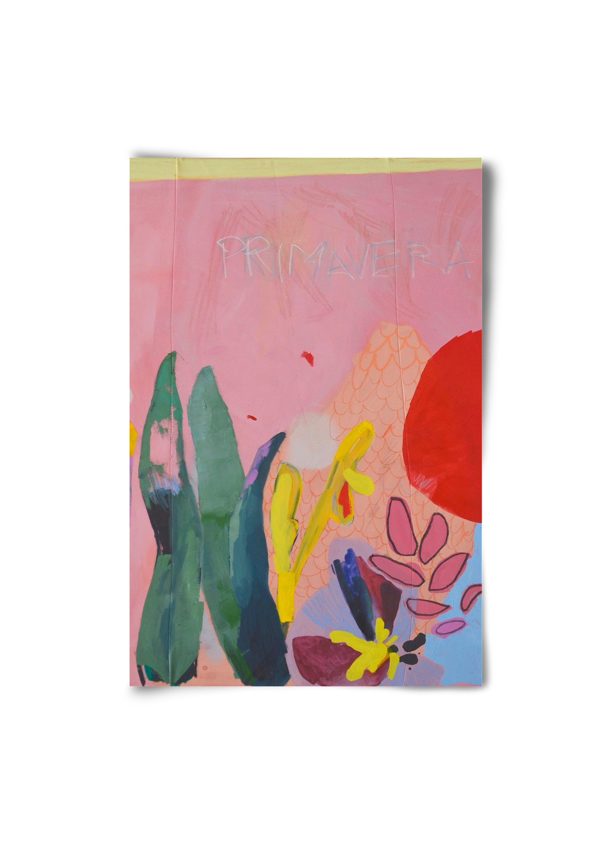 Primavera I., 20x30 cm, Keret nélkül