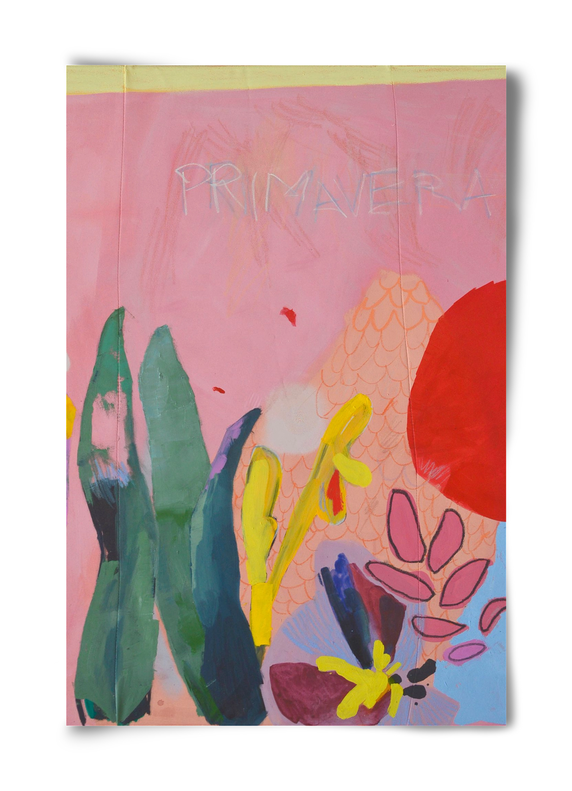 Primavera I., 40x60 cm, Keret nélkül