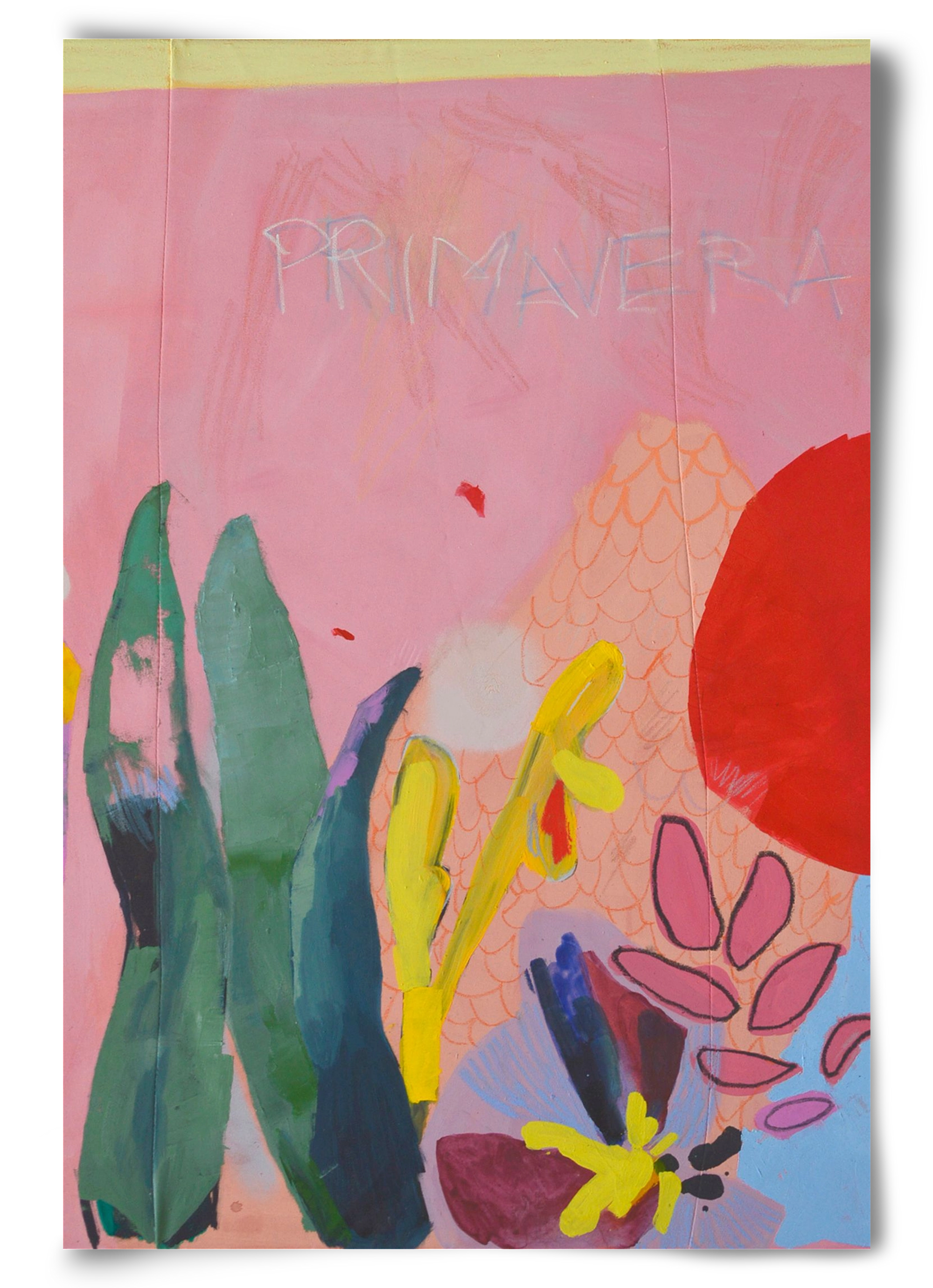 Primavera I., 60x90 cm, Keret nélkül