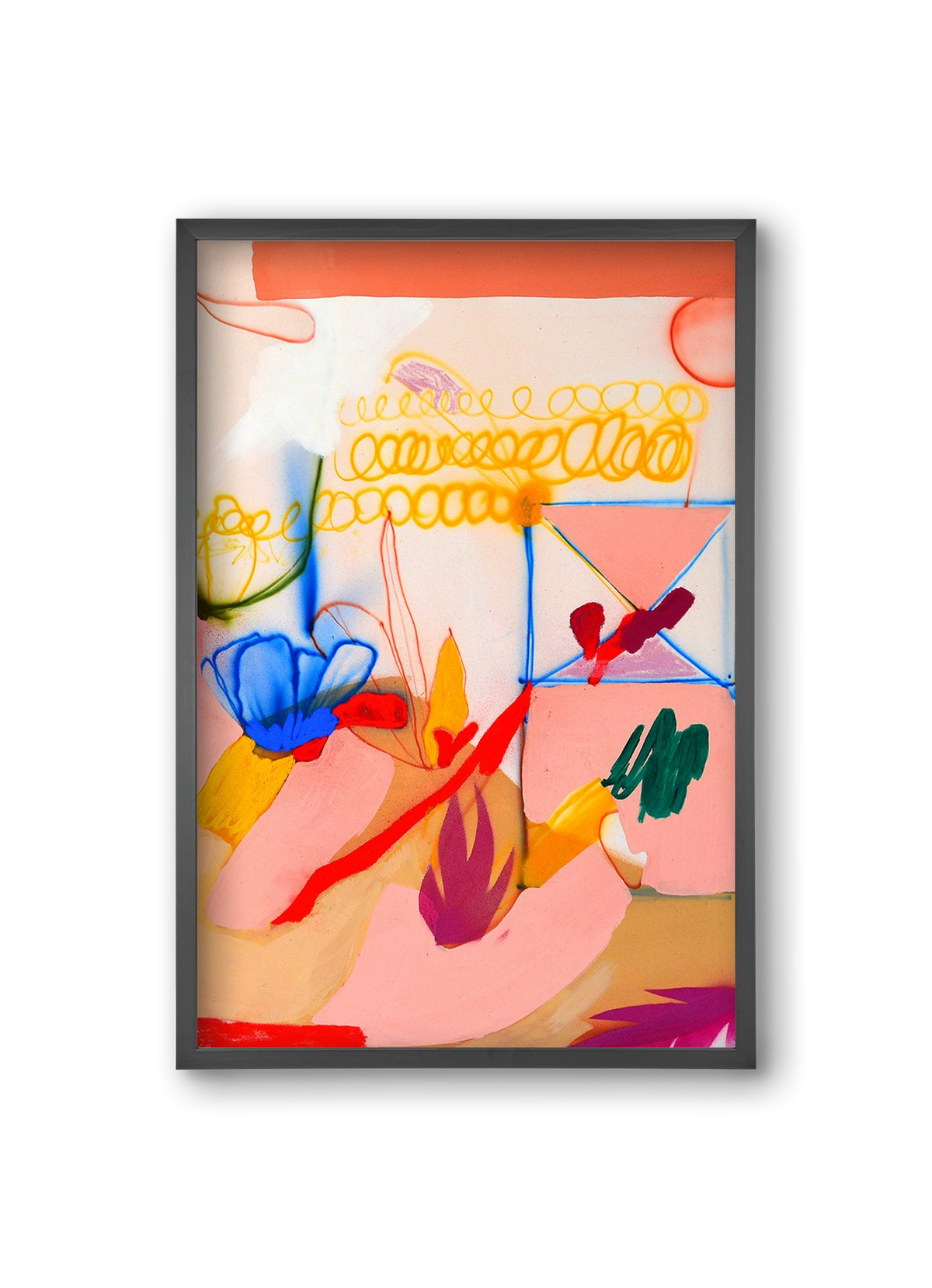 Good message, 20x30 cm (20x30 cm), Fekete keret