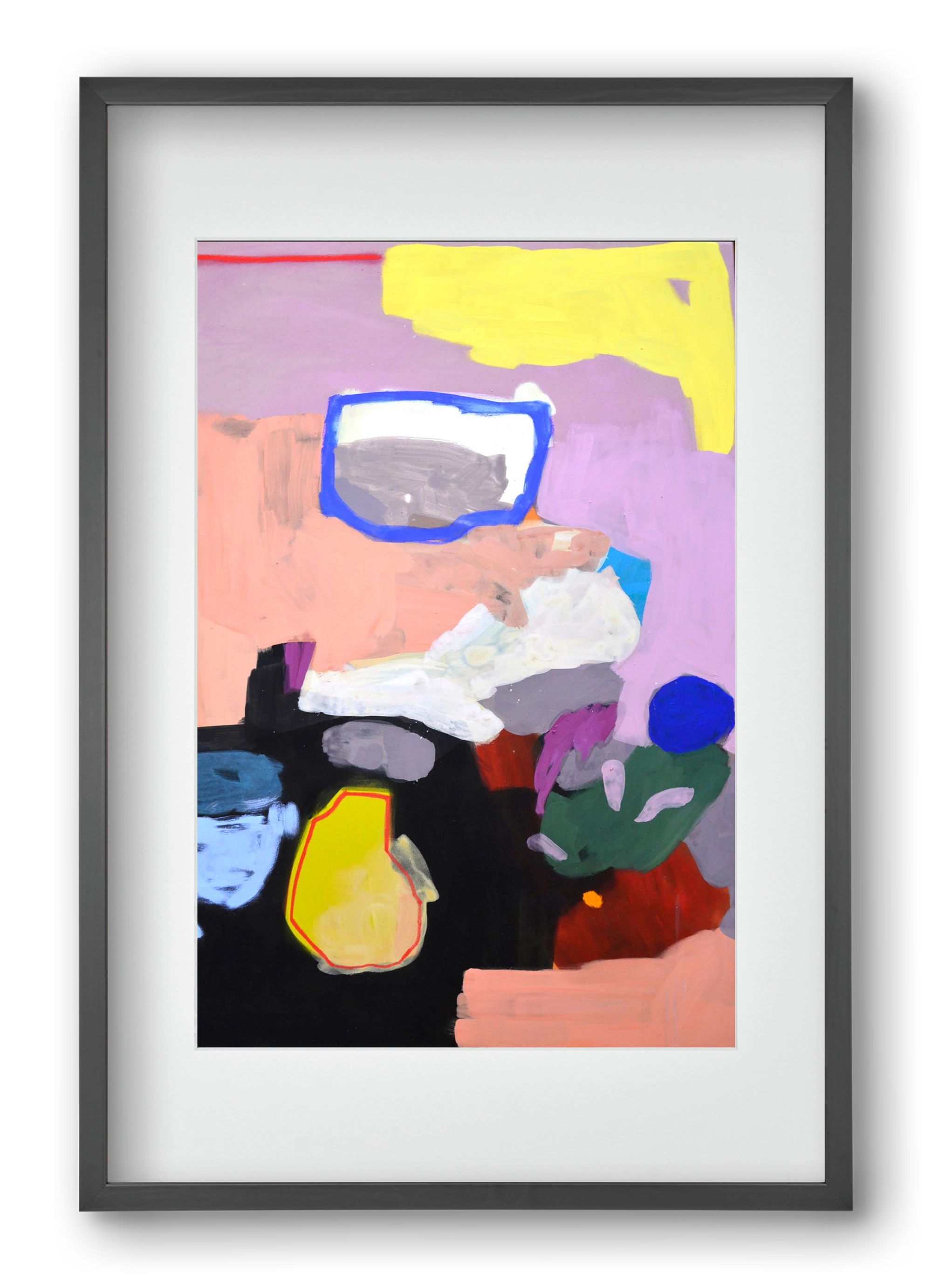 Jupiter, 40x60 cm (30x45 cm), Fekete keret, paszpartuval