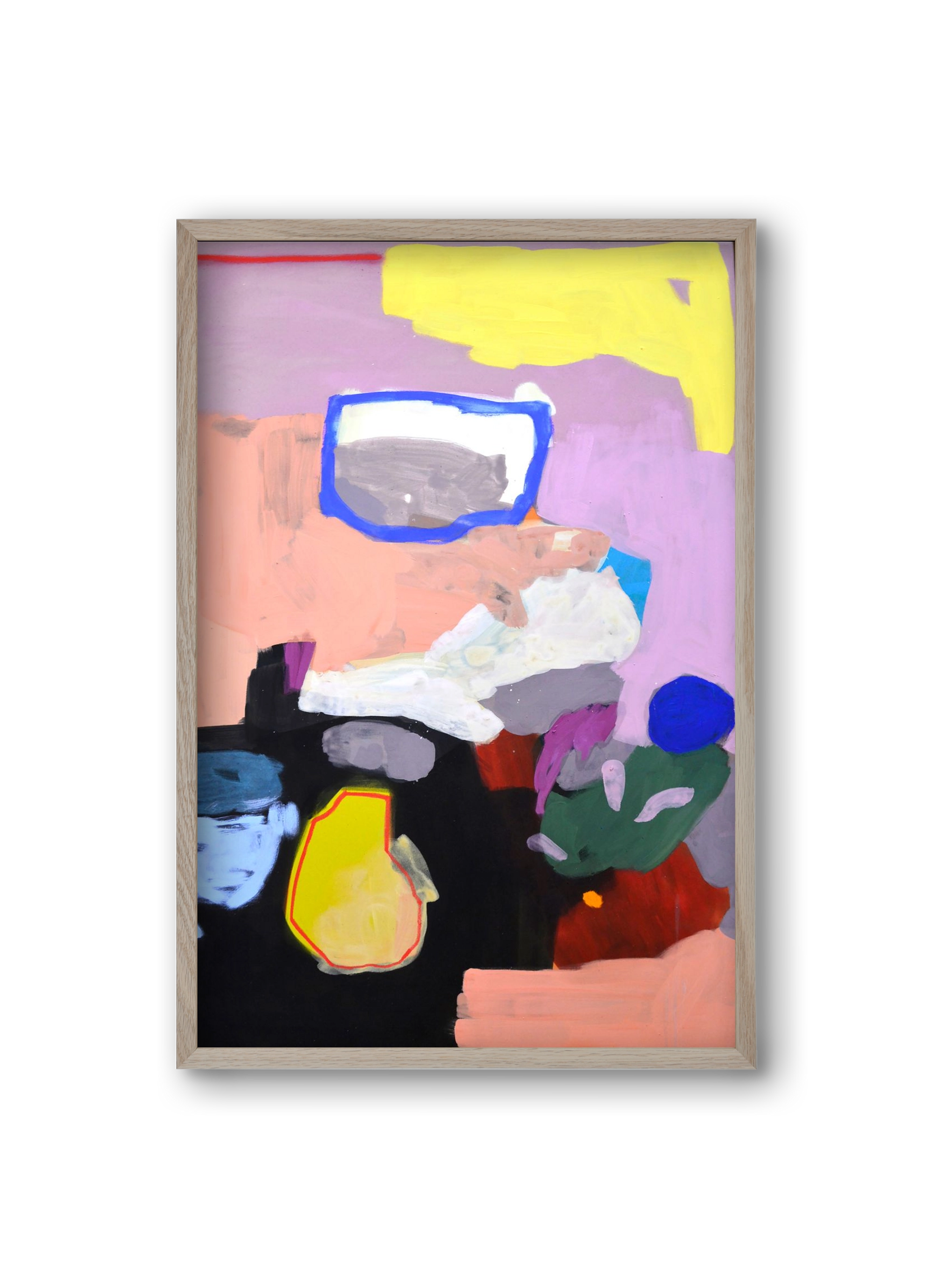 Jupiter, 20x30 cm (20x30 cm), Tölgy keret