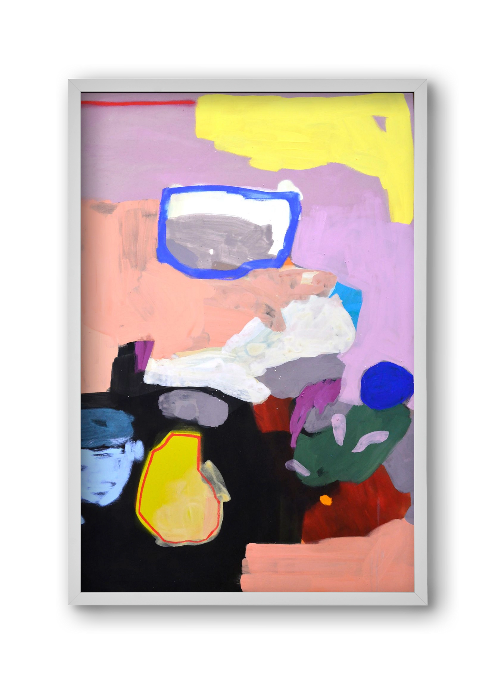 Jupiter, 30x45 cm (30x45 cm), Fehér keret