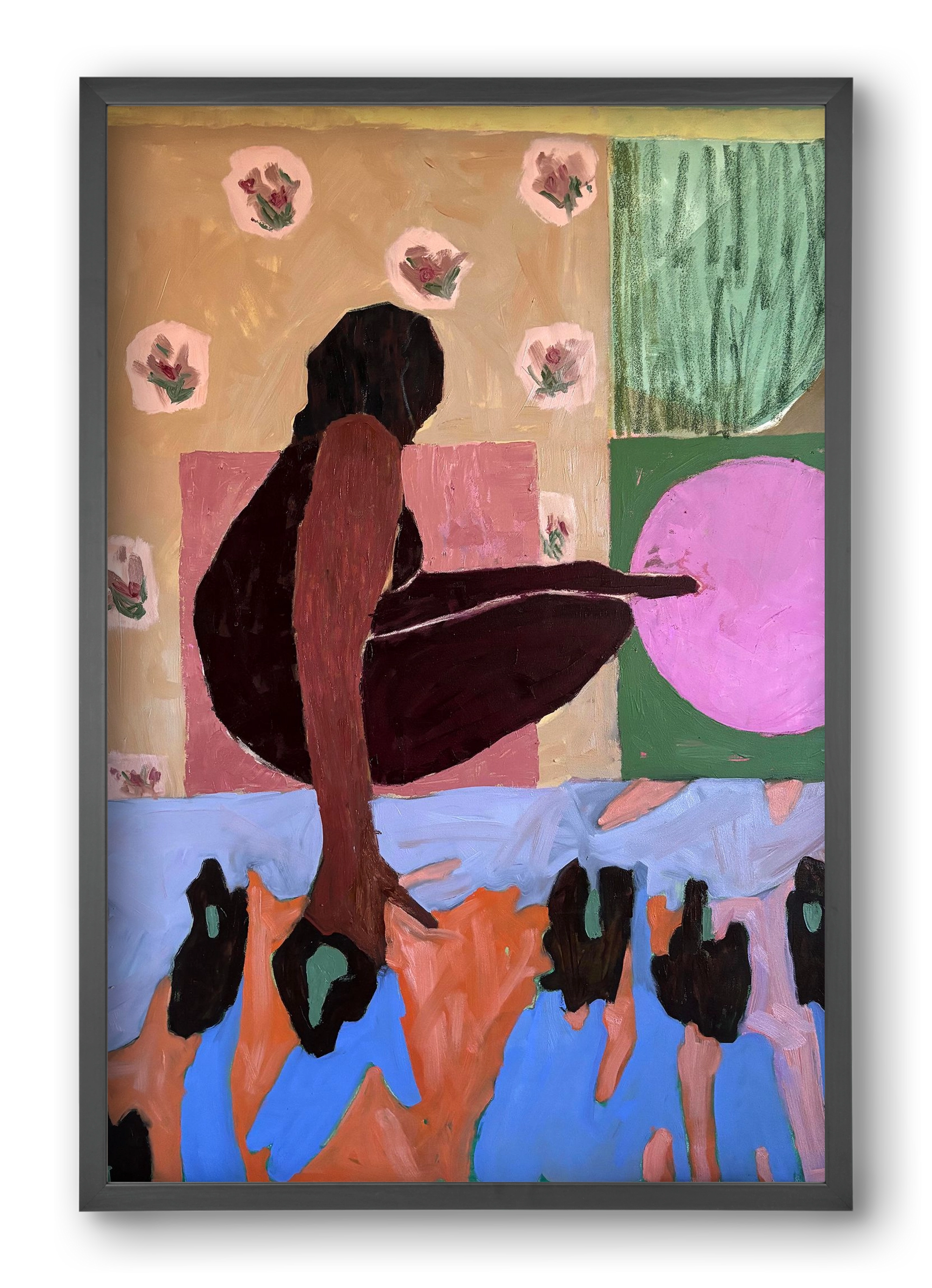 Paloma V, 40x60 cm (40x60 cm), Fekete keret