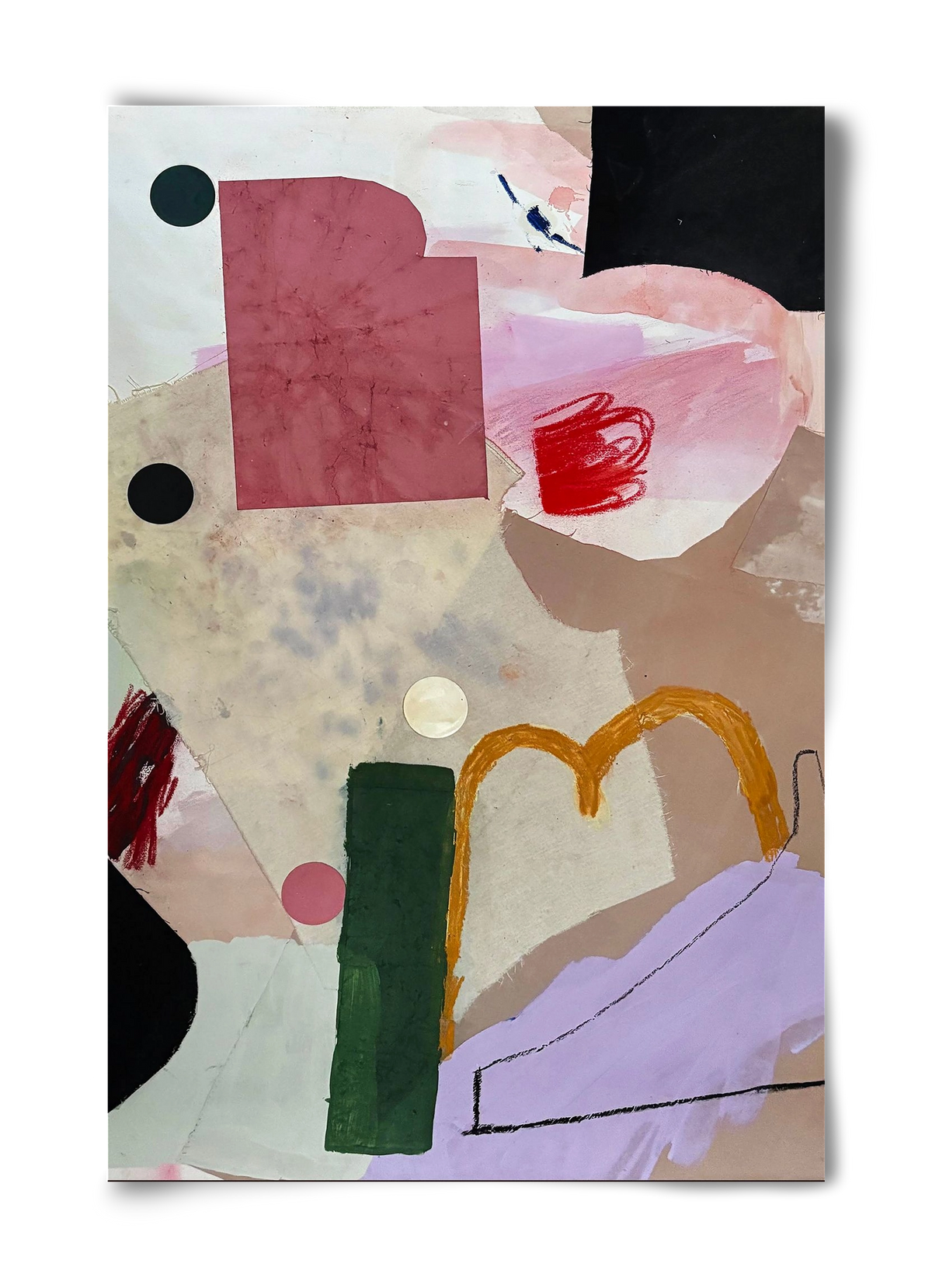 Child on the playground, 40x60 cm, Keret nélkül