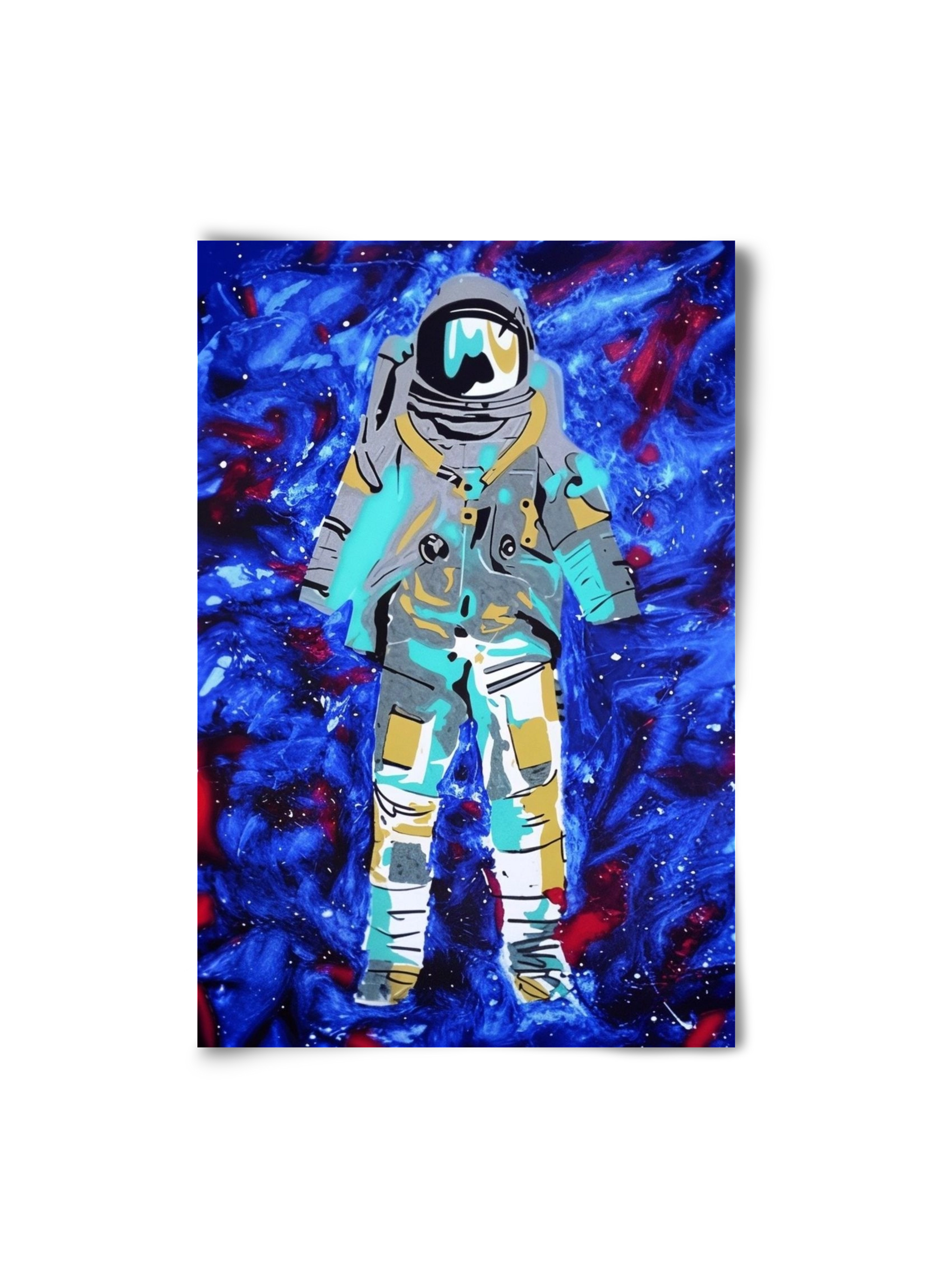 Astronaut, 20x30 cm, Keret nélkül